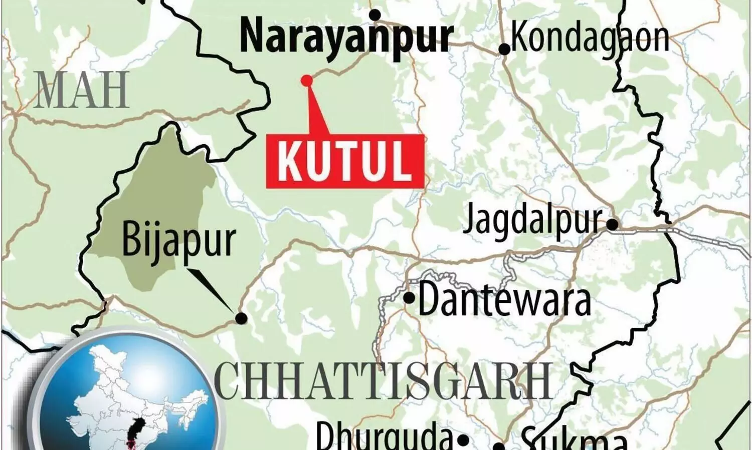 Chh’garh: 8 Naxalites, one jawan killed in an encounter