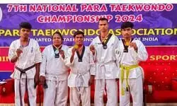 Bengal para-athletes triumph with 5 Medals at para-taekwondo championship