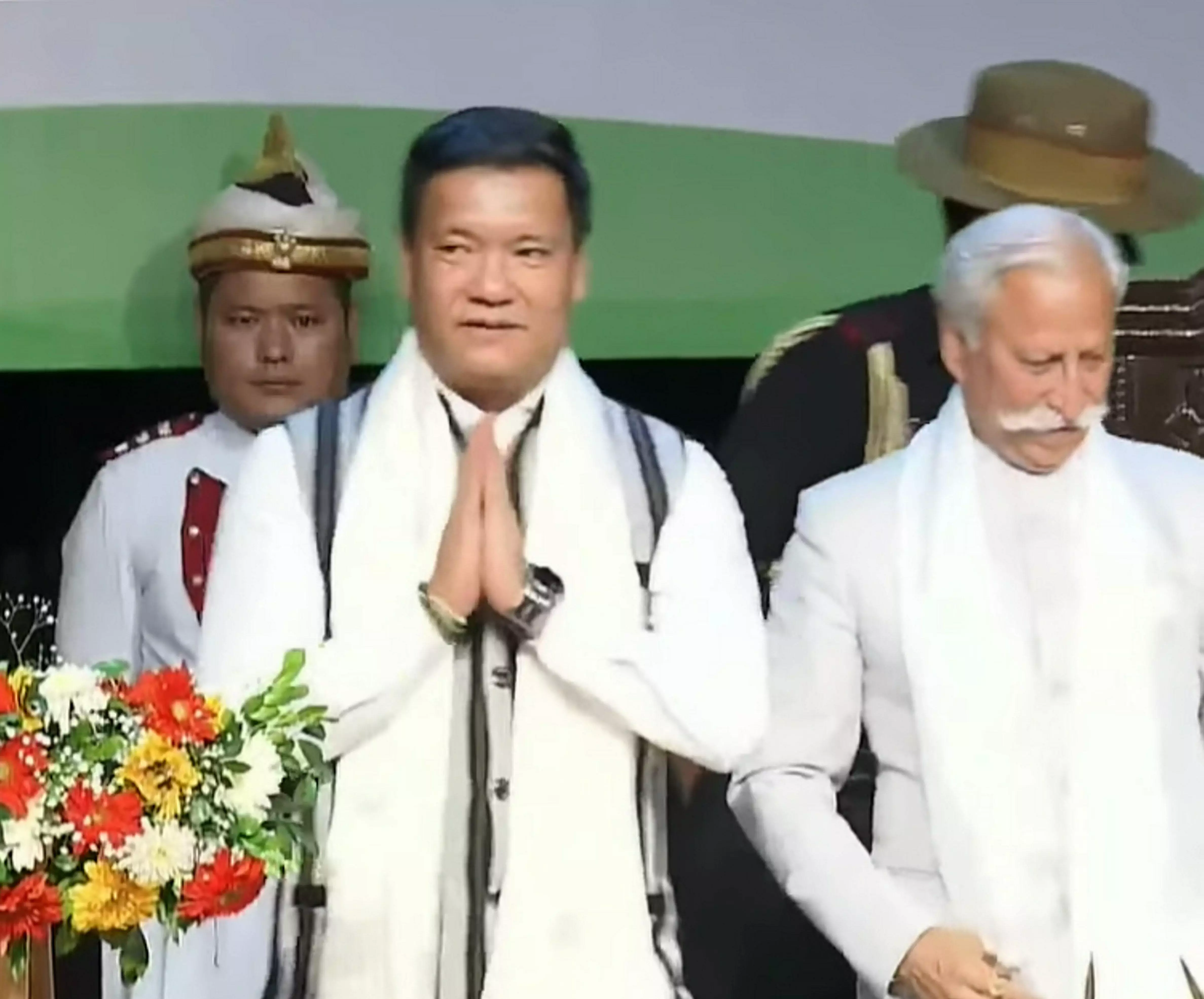Arunachal: Khandu allocates portfolios to newly inducted ministers