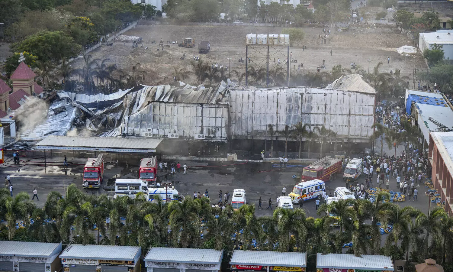 Rajkot game zone fire: 2 civic staffers held for tampering with documents