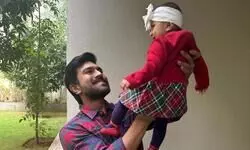 Ram Charan celebrates first Father’s Day with his daughter