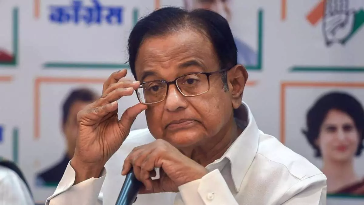 Chidambaram says BJP, AIADMK fighting Tamil Nadu bypoll through proxy