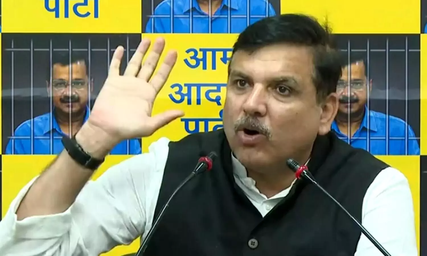 Delhi water crisis BJP-made: AAPs Sanjay Singh