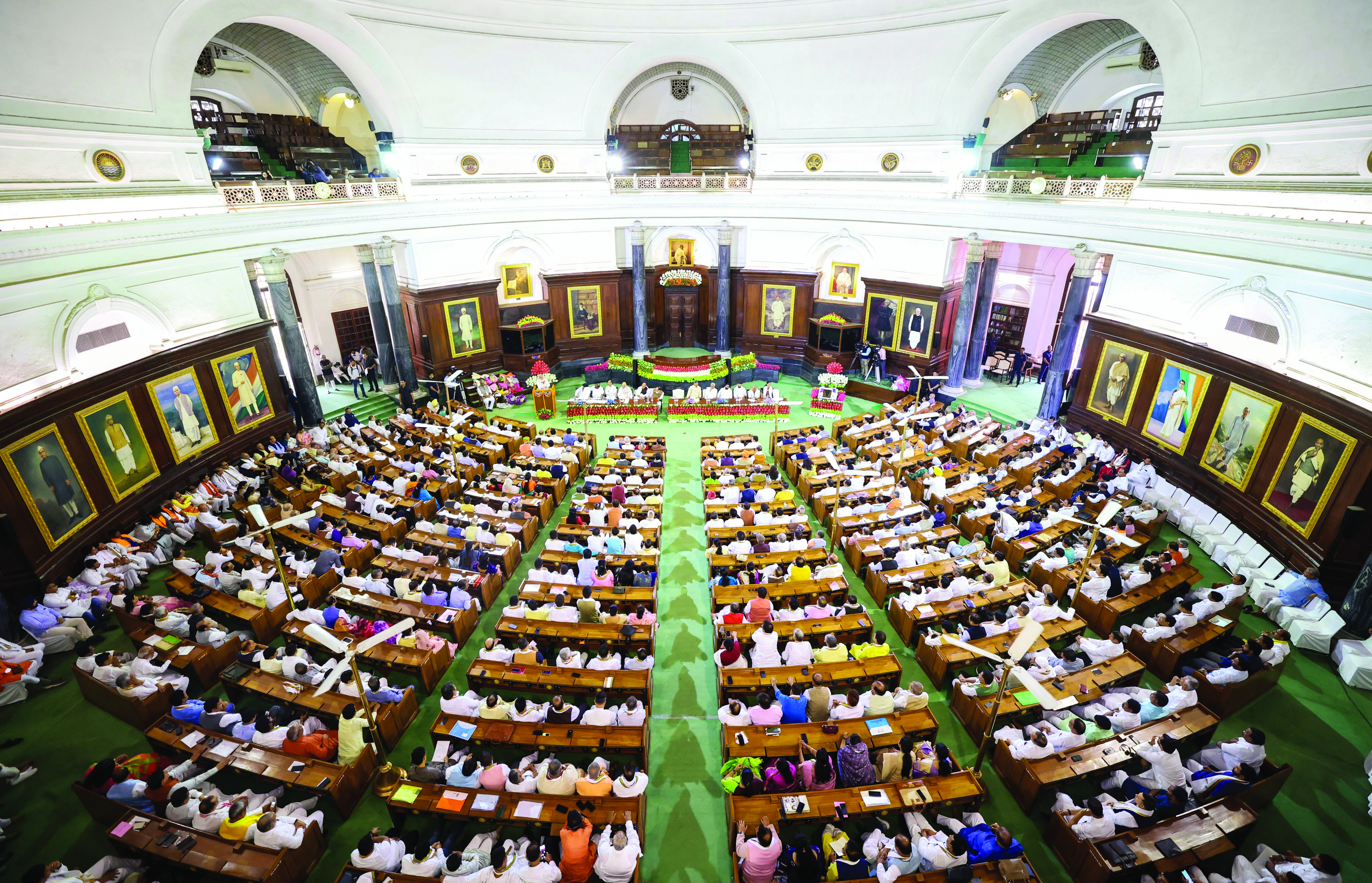 Top NDA leaders meet to finalise LS Speaker, Deputy Speaker candidates Top NDA leaders meet to finalise LS Speaker, Deputy Speaker candidates