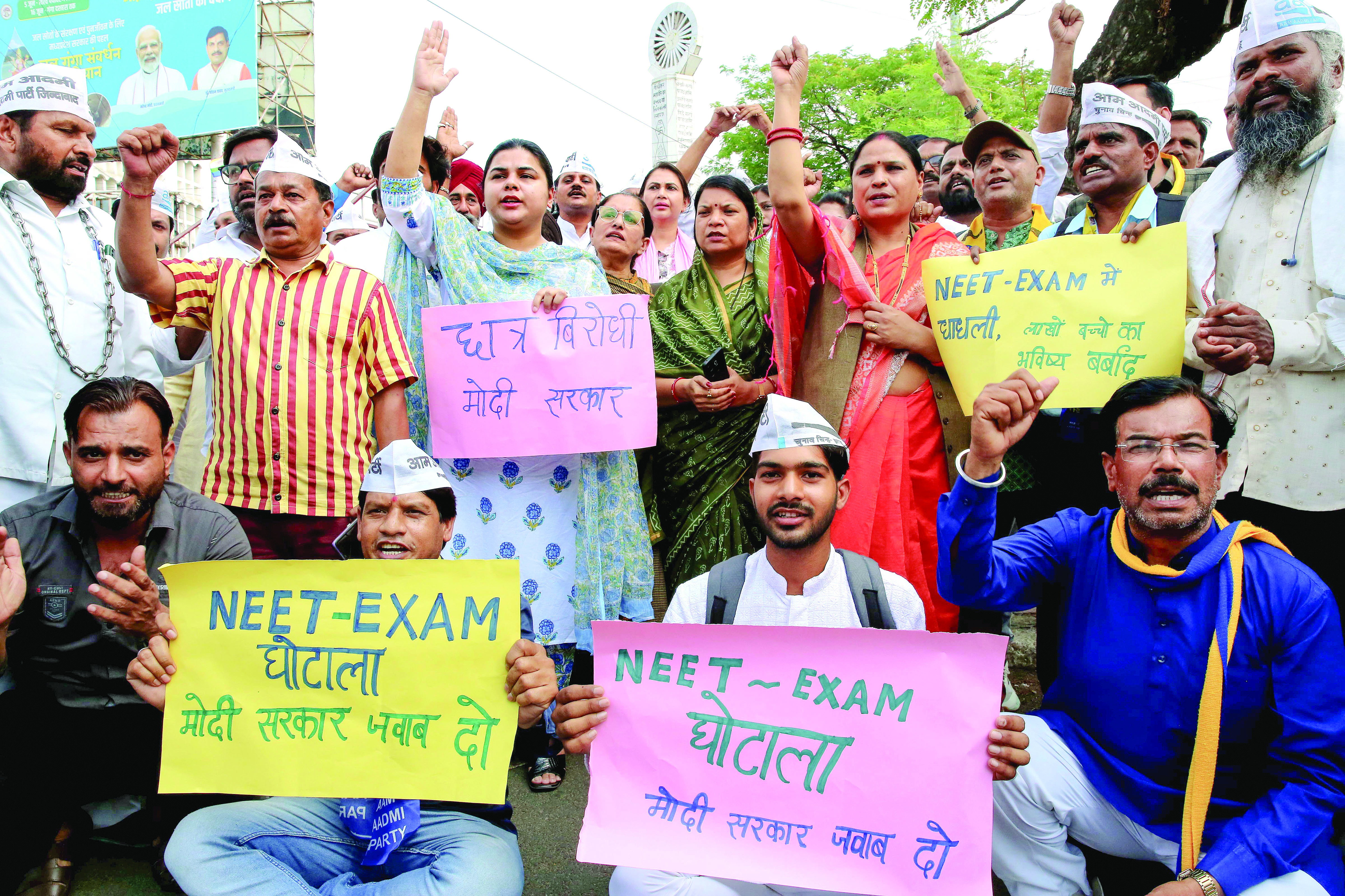 Oppn plans protest in and outside Parl against alleged irregularities in NEET