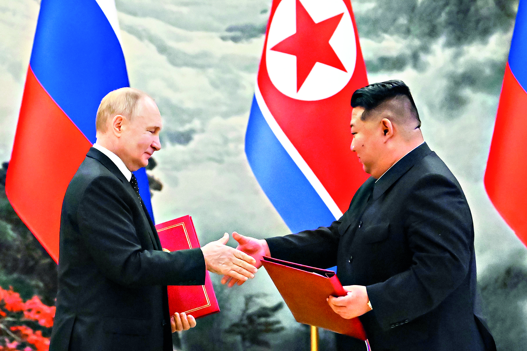 Russia & North Korea have vowed to aid each other if attacked: Putin Russia & North Korea have vowed to aid each other if attacked: Putin