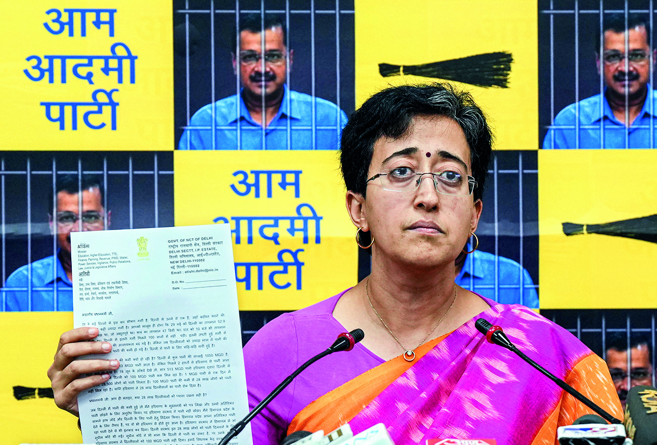Atishi to sit on indefinite hunger strike from today