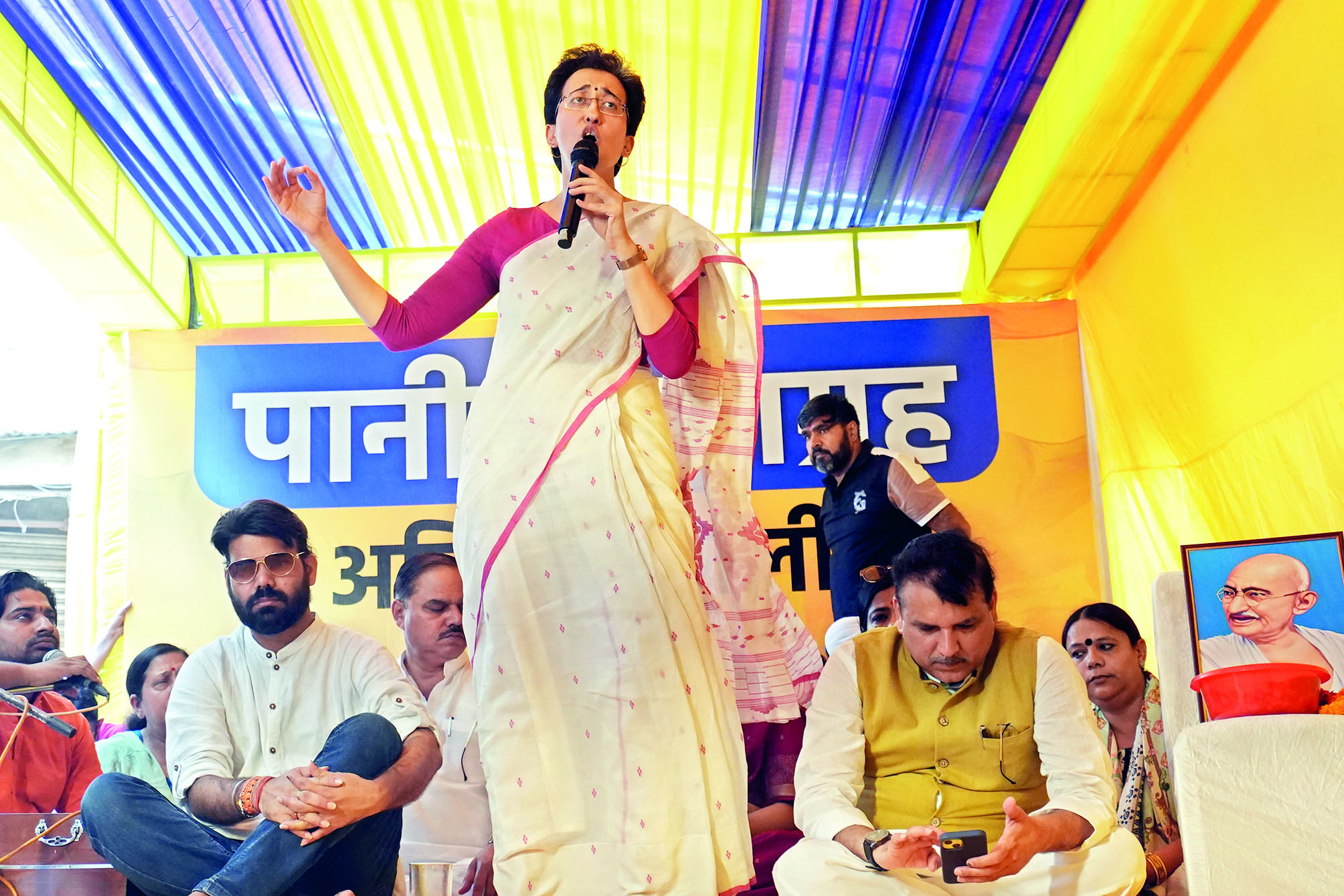 Water crisis: Atishi begins fast