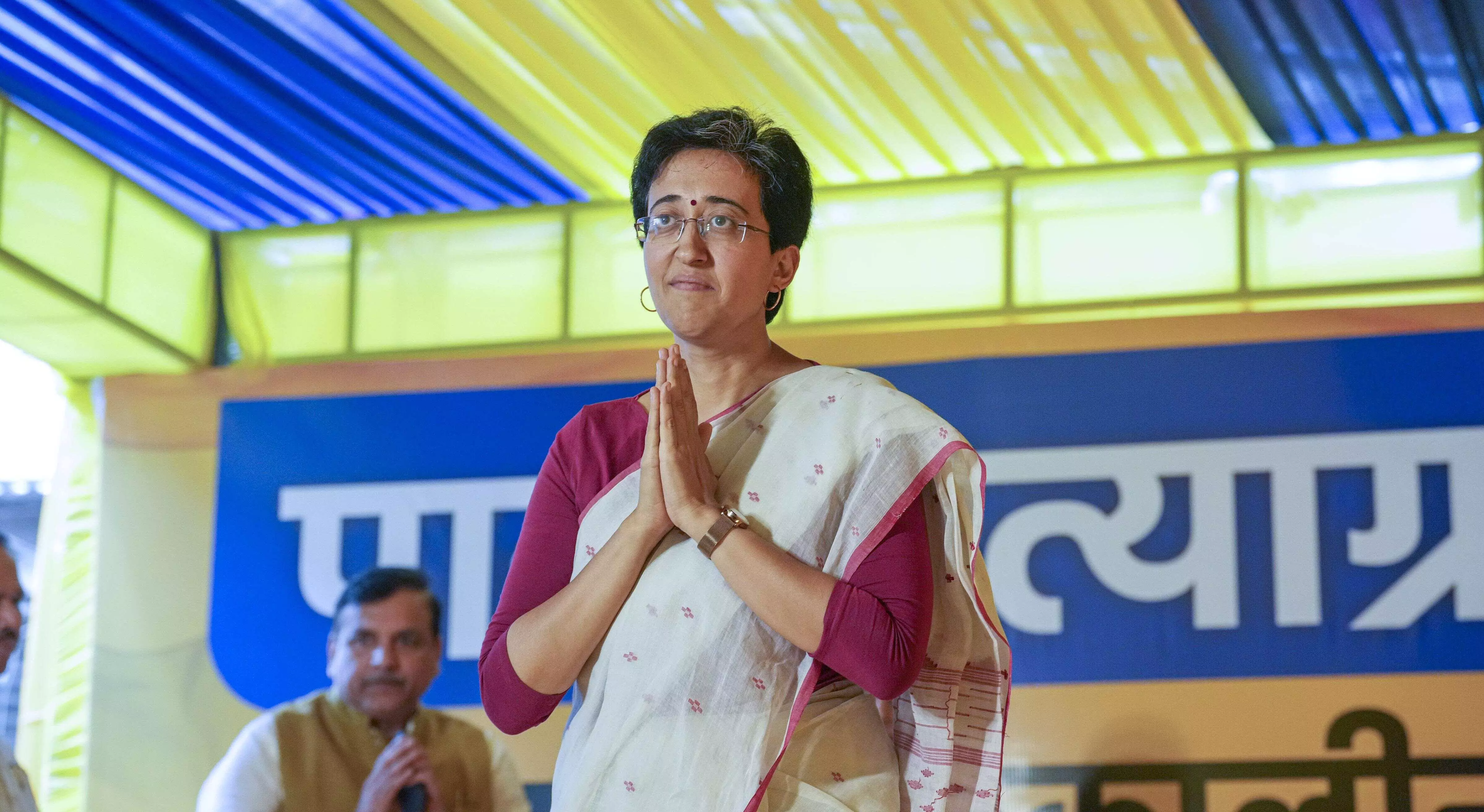 Atishis indefinite fast over Delhi water crisis enters day two Atishis indefinite fast over Delhi water crisis enters day two