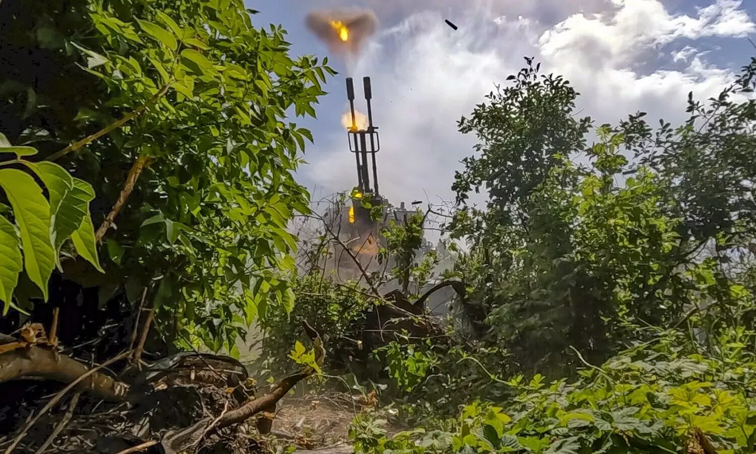 Ukraine sends over 30 drones into Russia after bombing of Kharkiv leaves 3 dead and dozens injured