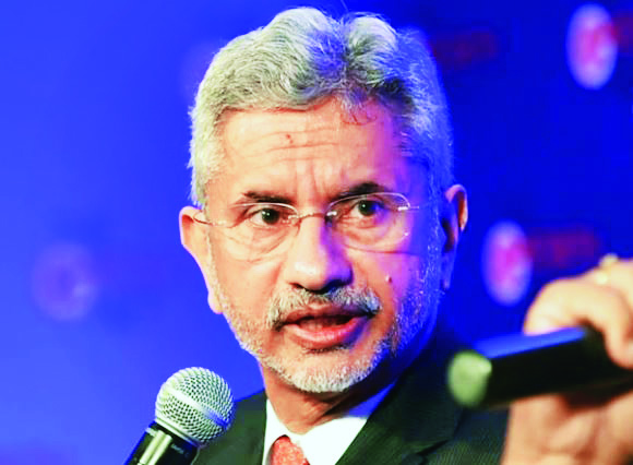 Jaishankar in UAE for bilateral talks, first stop at BAPS Hindu temple