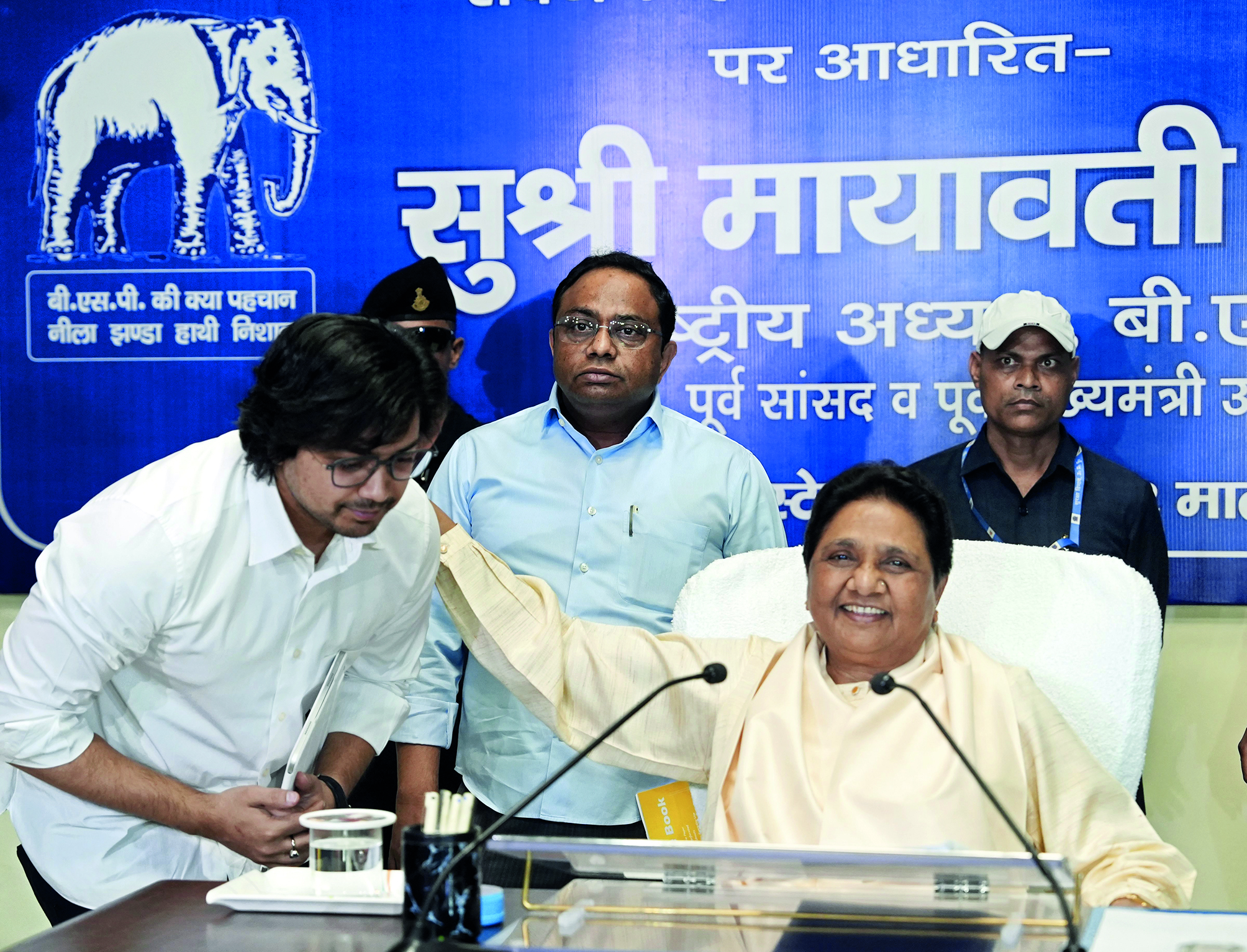 Mayawati reinstates nephew Akash   as BSP national coordinator
