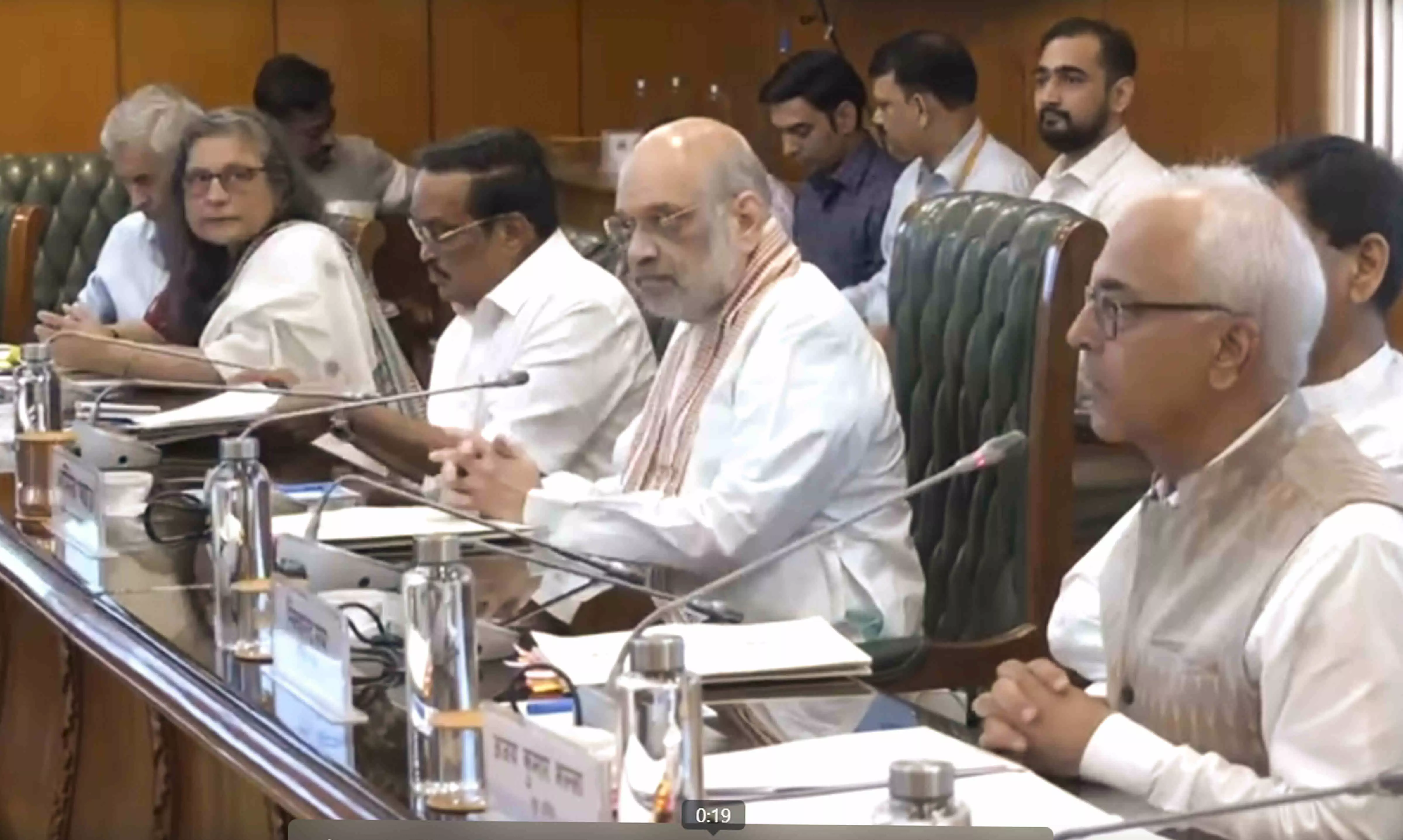 Amit Shah reviews flood preparedness Amit Shah reviews flood preparedness