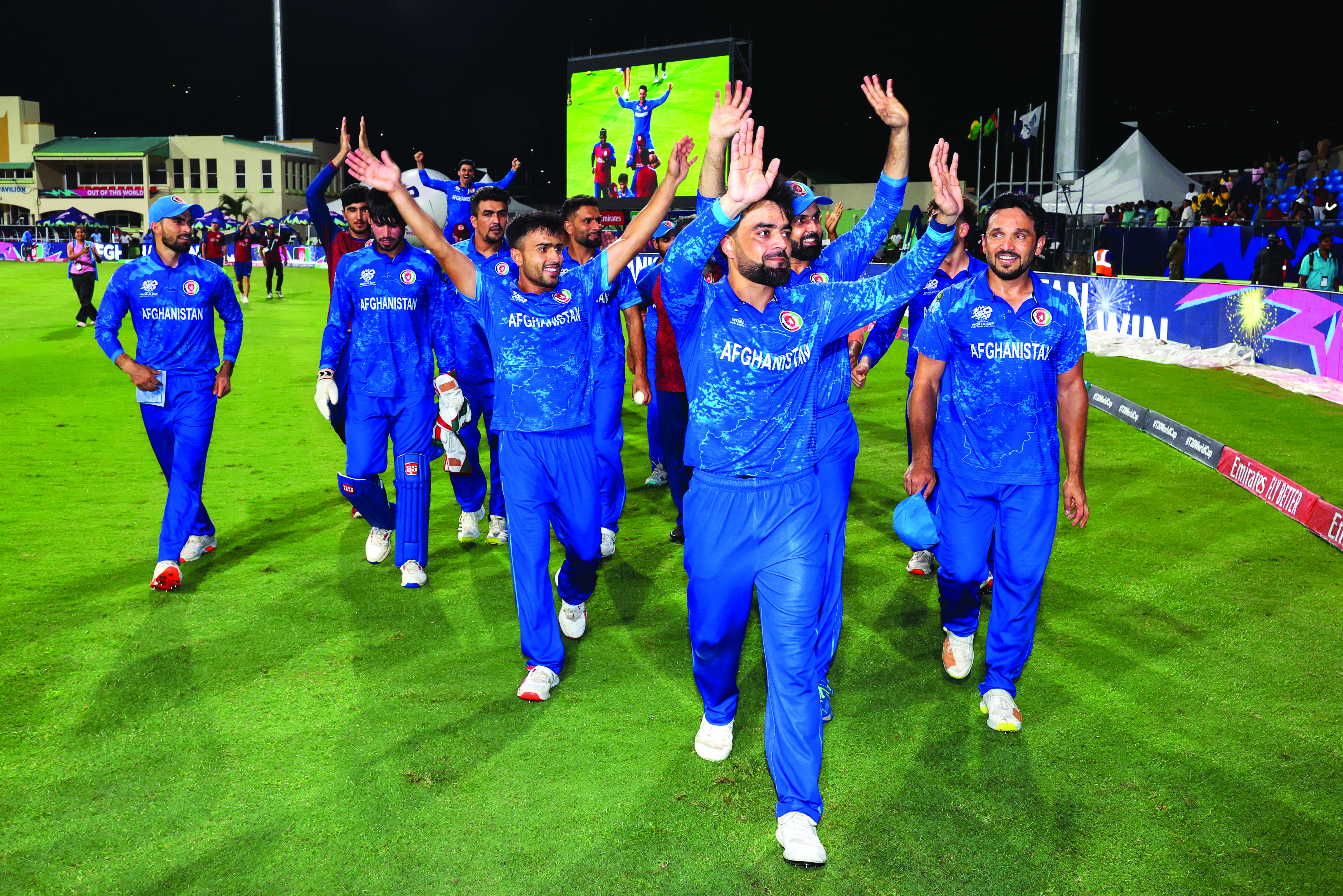 Rashid’s bravehearts make first ever T20 World Cup semi-final