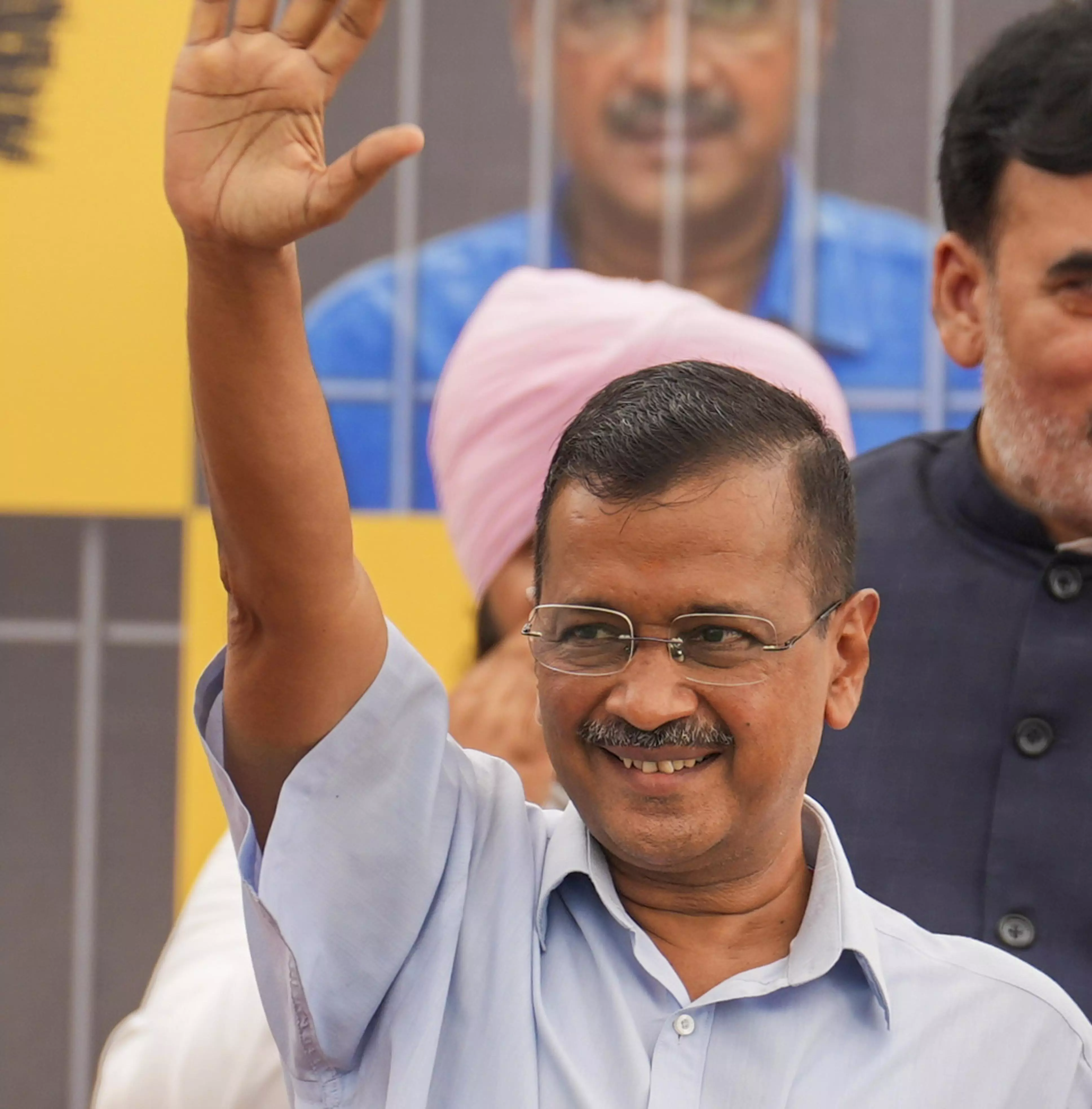 AAP to move SC against stay on bail for CM Kejriwal in excise policy case AAP to move SC against stay on bail for CM Kejriwal in excise policy case