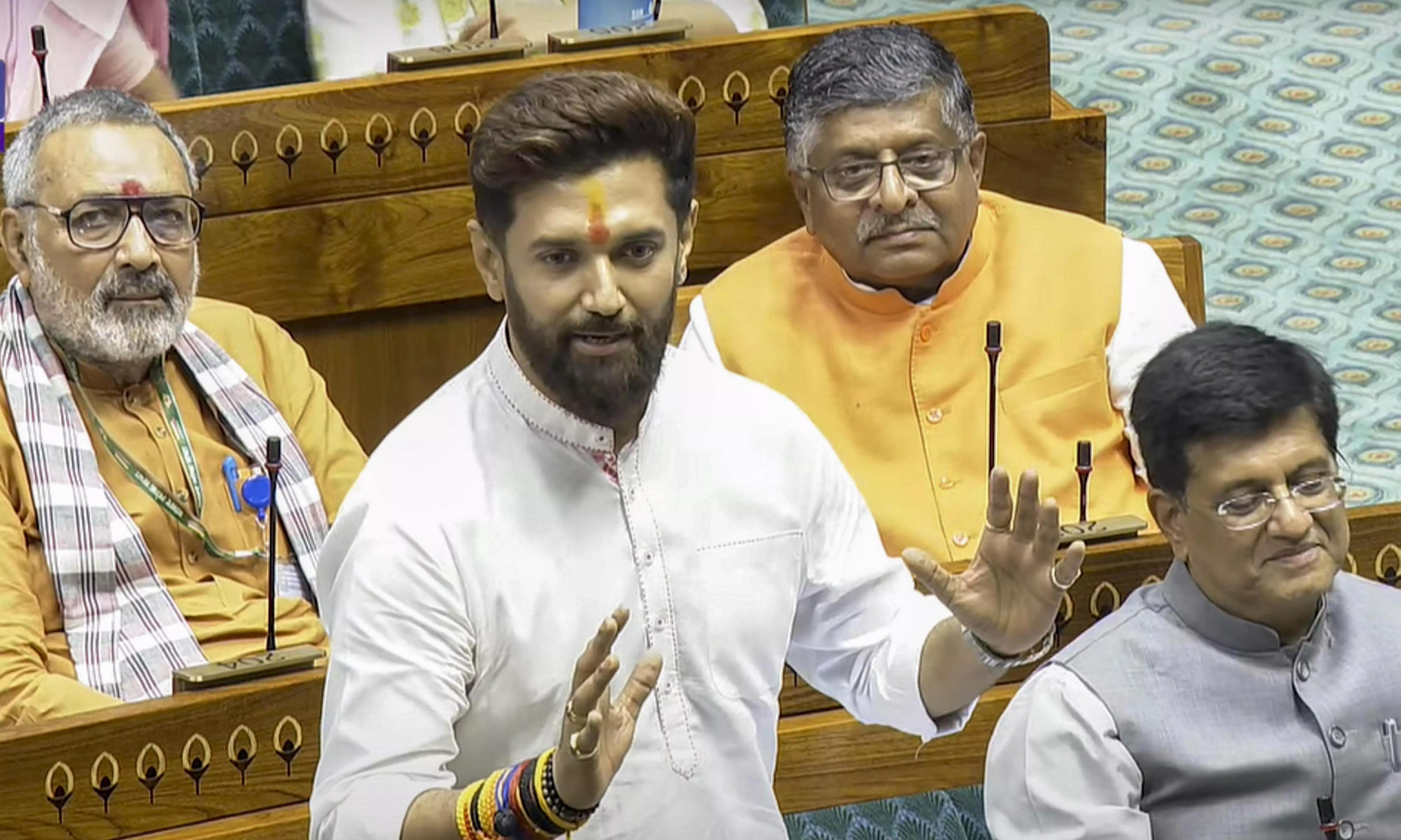 Birlas decisions in last 5 years as LS speaker strengthened democracy: Chirag Paswan Birlas decisions in last 5 years as LS speaker strengthened democracy: Chirag Paswan