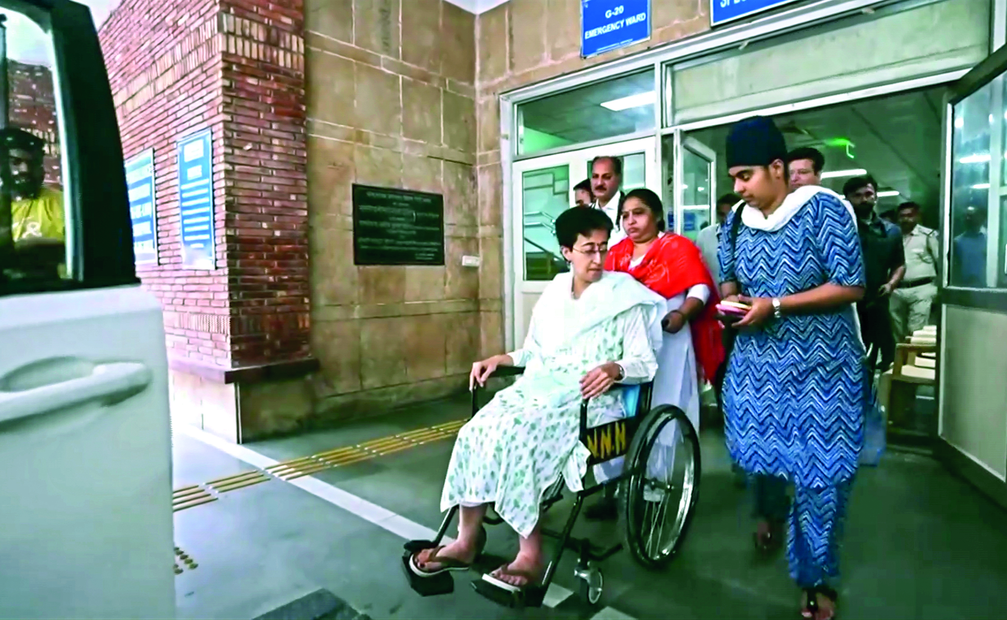 Delhi Water minister Atishi discharged from LNJP Hospital
