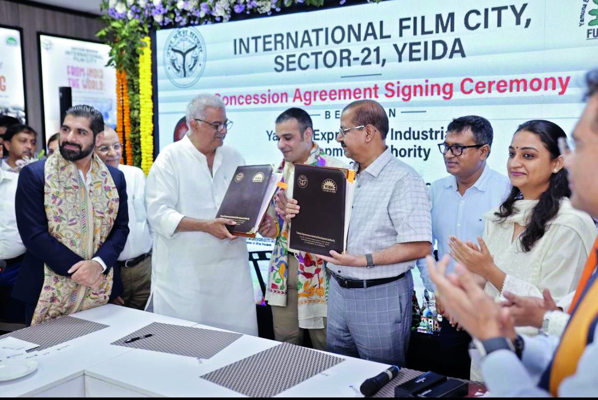 Boney Kapoor’s consortium signs pact for Noida Film City Boney Kapoor’s consortium signs pact for Noida Film City