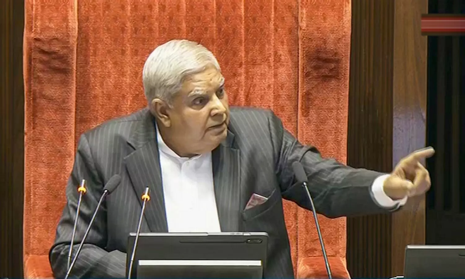 First time in history, says anguished Dhankhar on Kharge entering RS Well