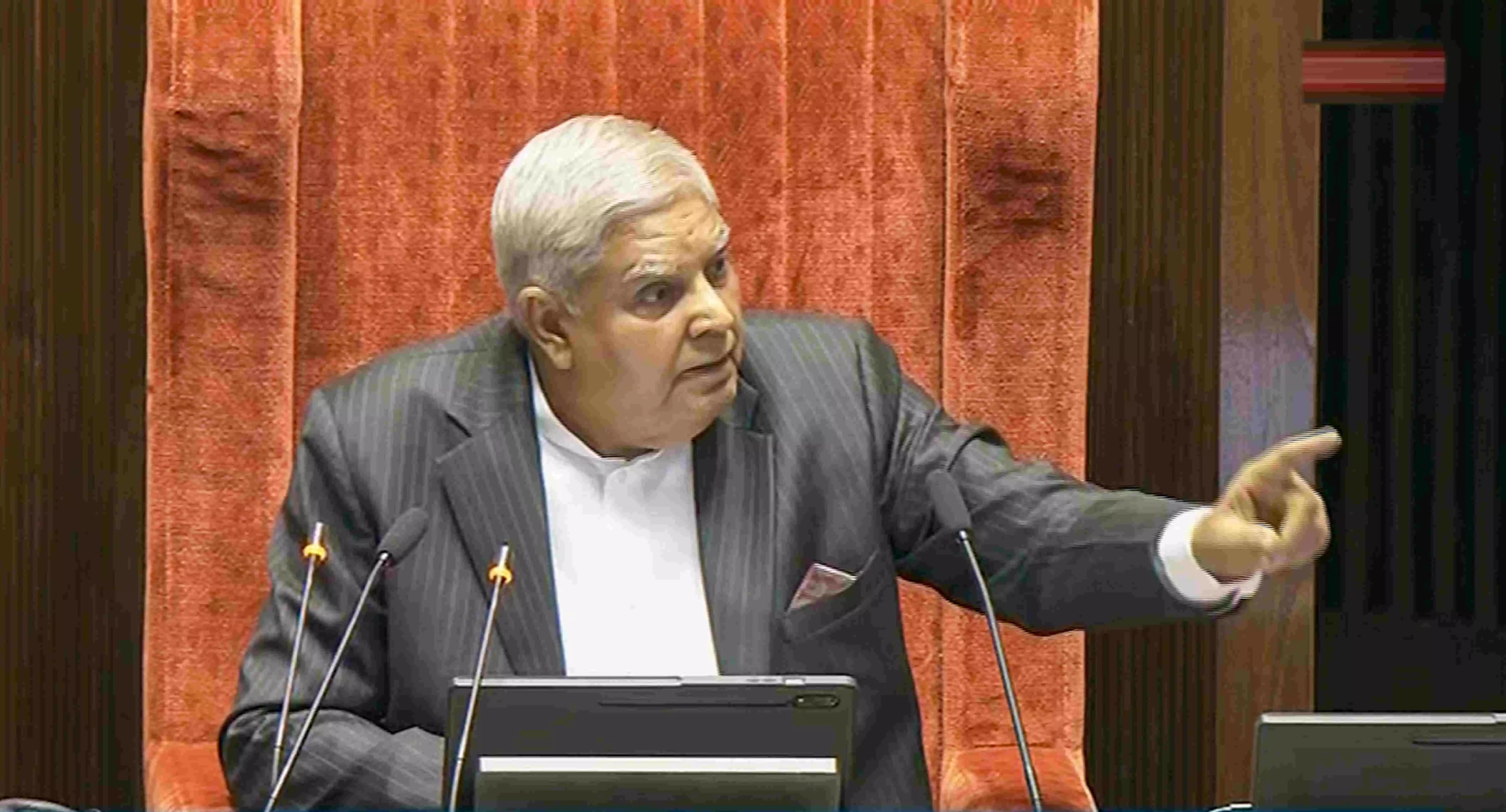 First time in history, says anguished Dhankhar on Kharge entering RS Well
