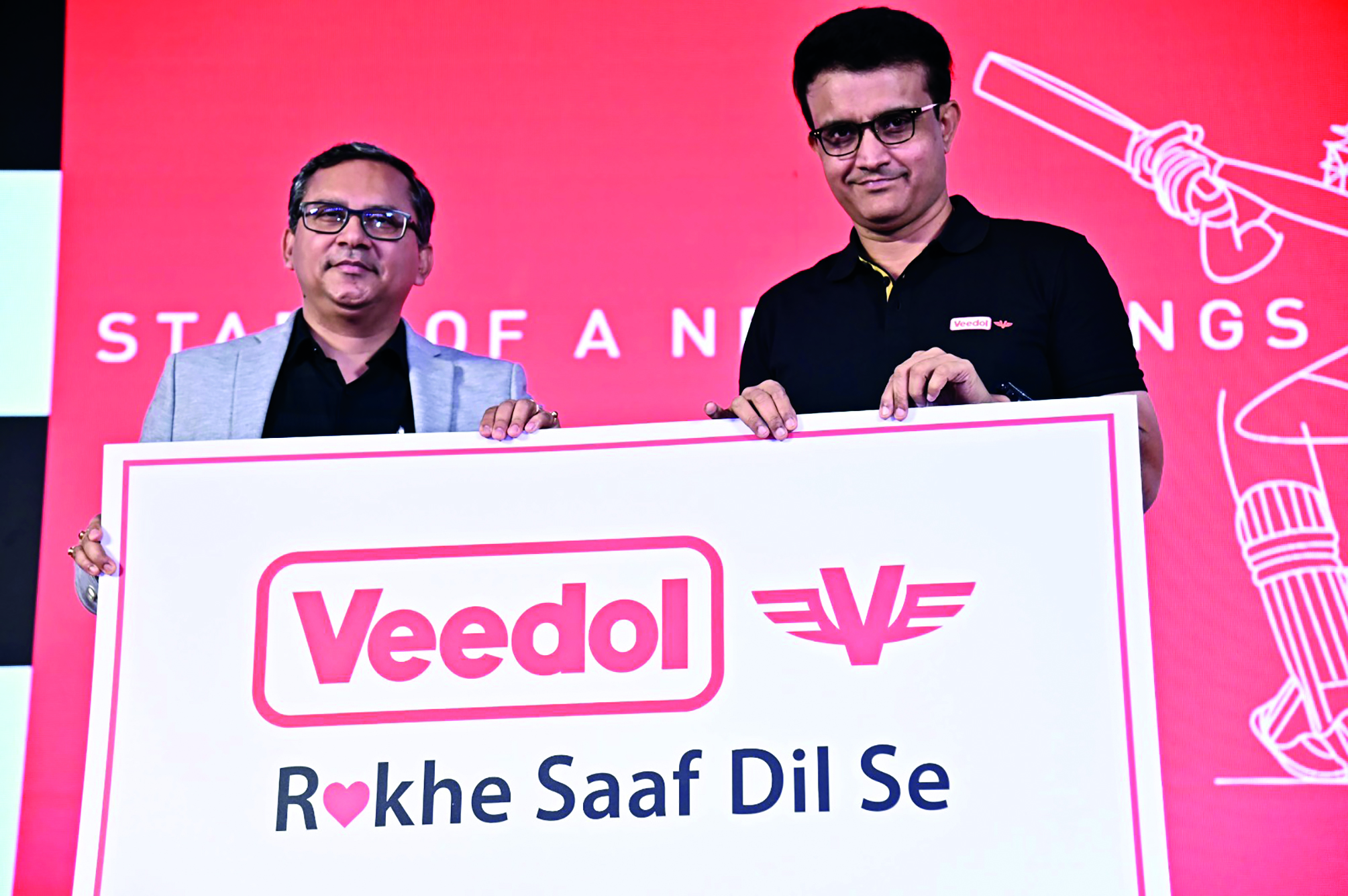 Veedol signs Sourav Ganguly as brand ambassador Veedol signs Sourav Ganguly as brand ambassador