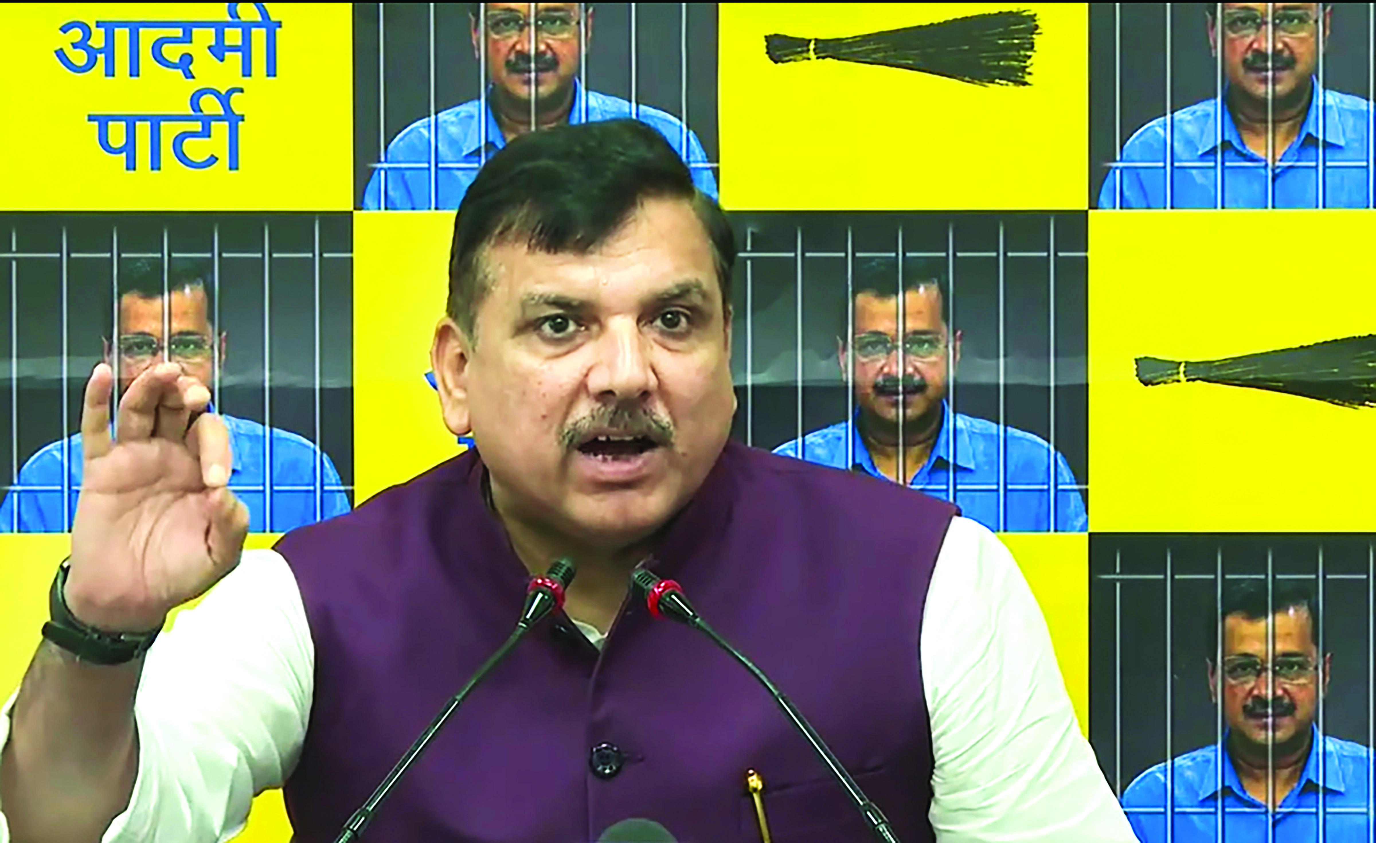 Central govt’s investigative agencies misleading SC: AAP MP Sanjay Singh