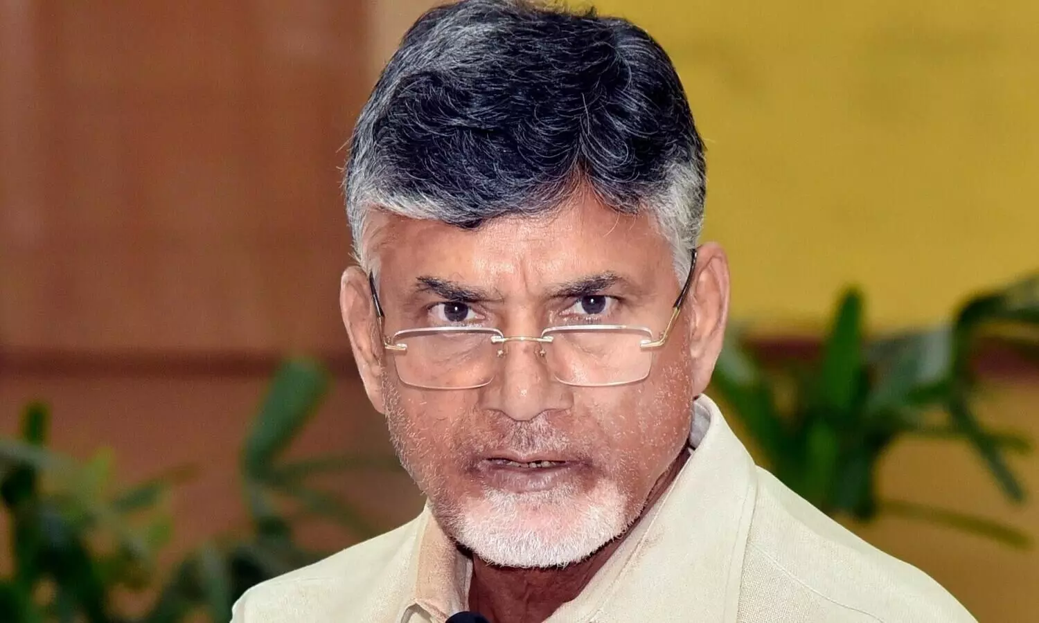 Andhra CM Naidu disburses welfare pensions to beneficiaries