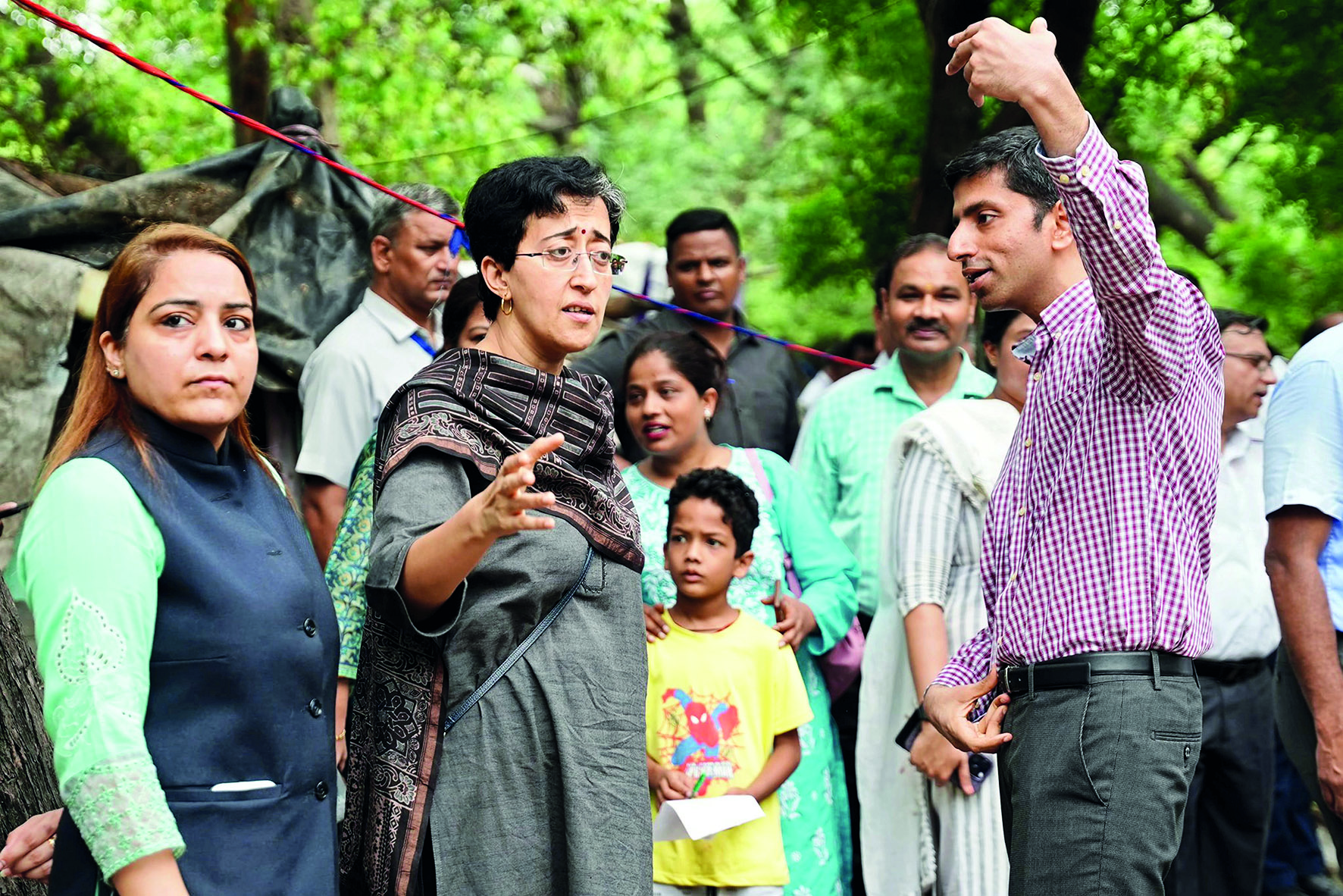 Find solutions to address drain overflow issue in central Delhi: Atishi to officials