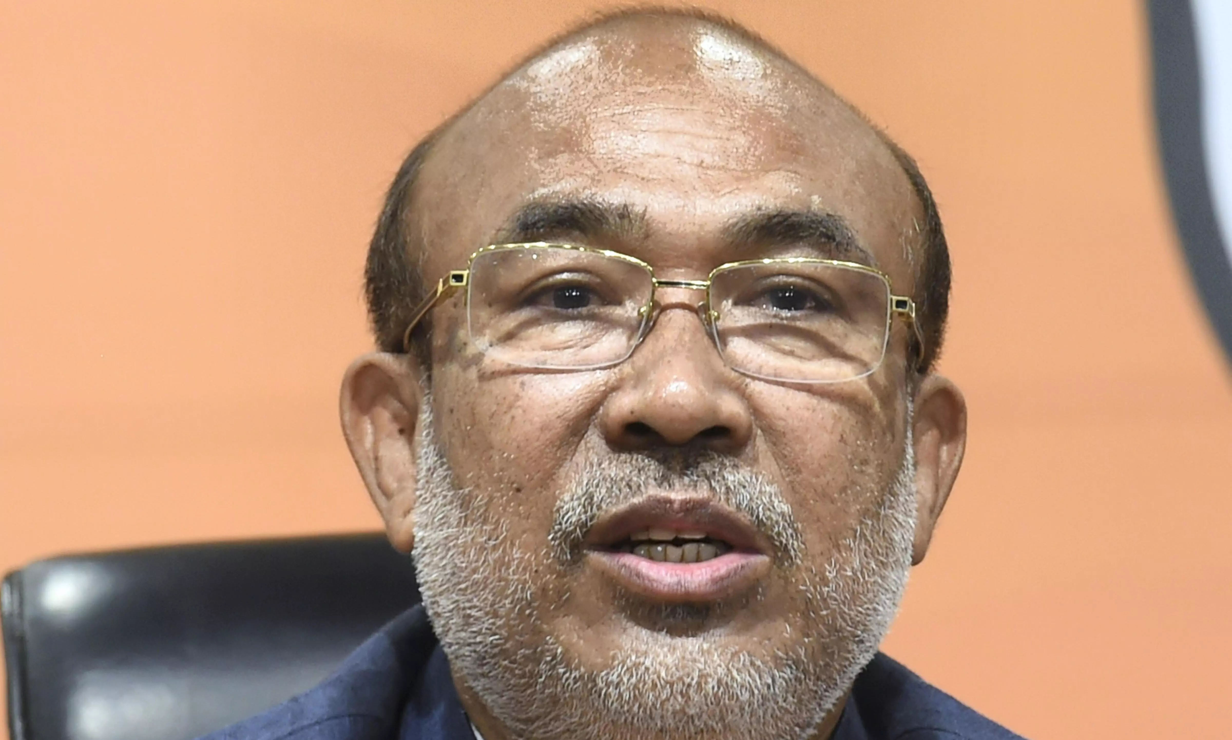 Manipur CM denies report on resignation, asks media not to spread rumors Manipur CM denies report on resignation, asks media not to spread rumors