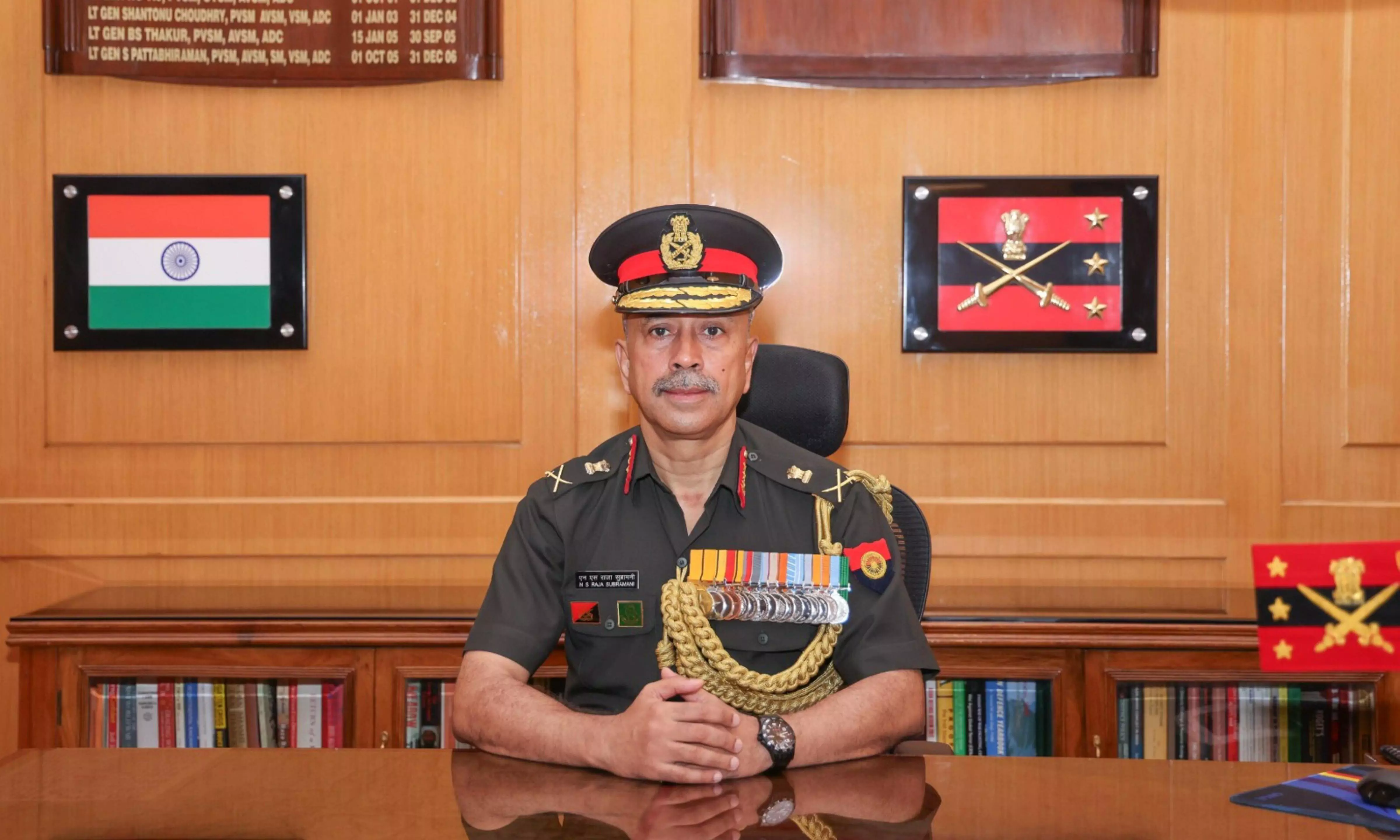 Lt Gen NS Raja Subramani assumes charge as Vice Chief of Army Staff Lt Gen NS Raja Subramani assumes charge as Vice Chief of Army Staff