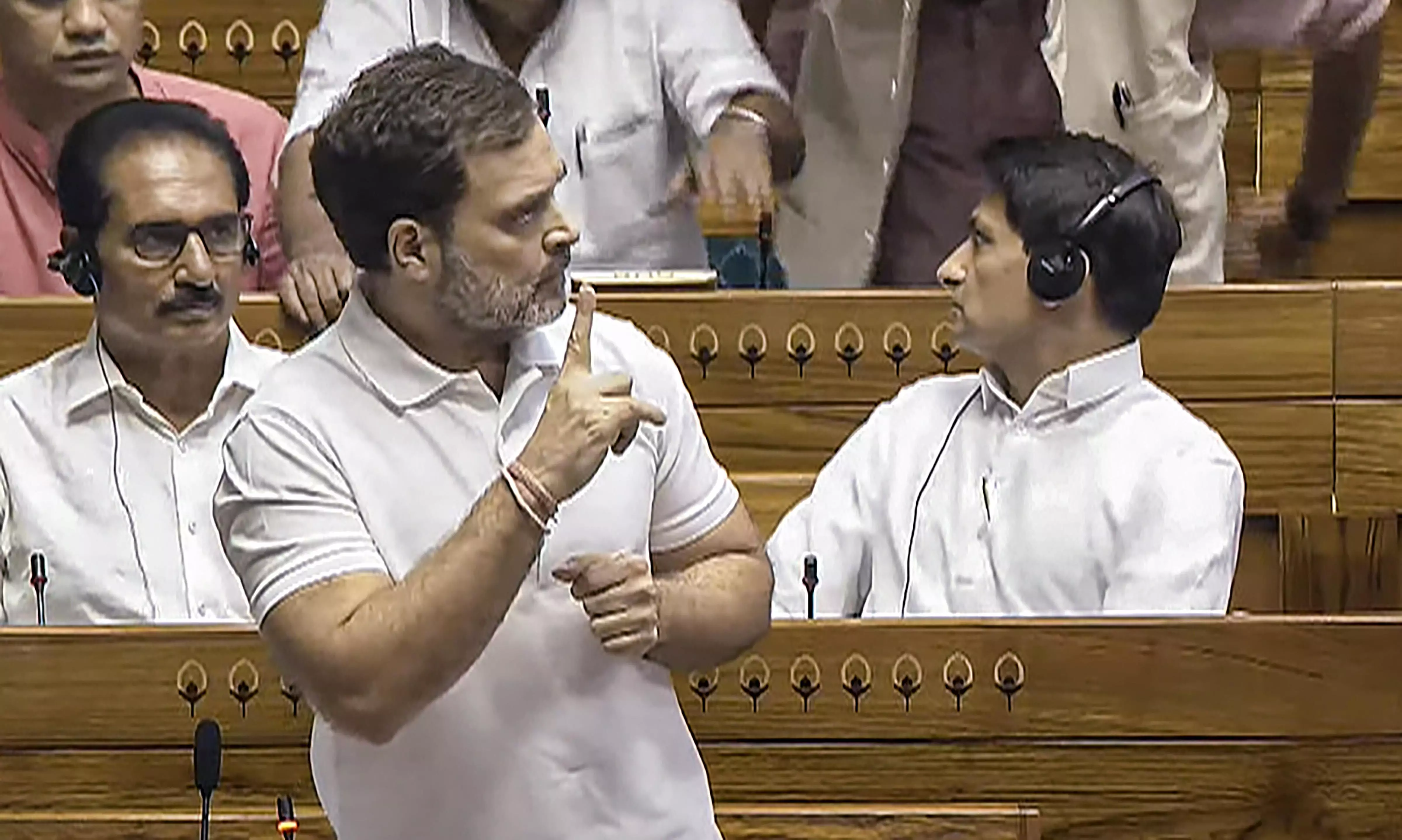 Rahul accuses Modi govt of pushing Manipur into civil war Rahul accuses Modi govt of pushing Manipur into civil war