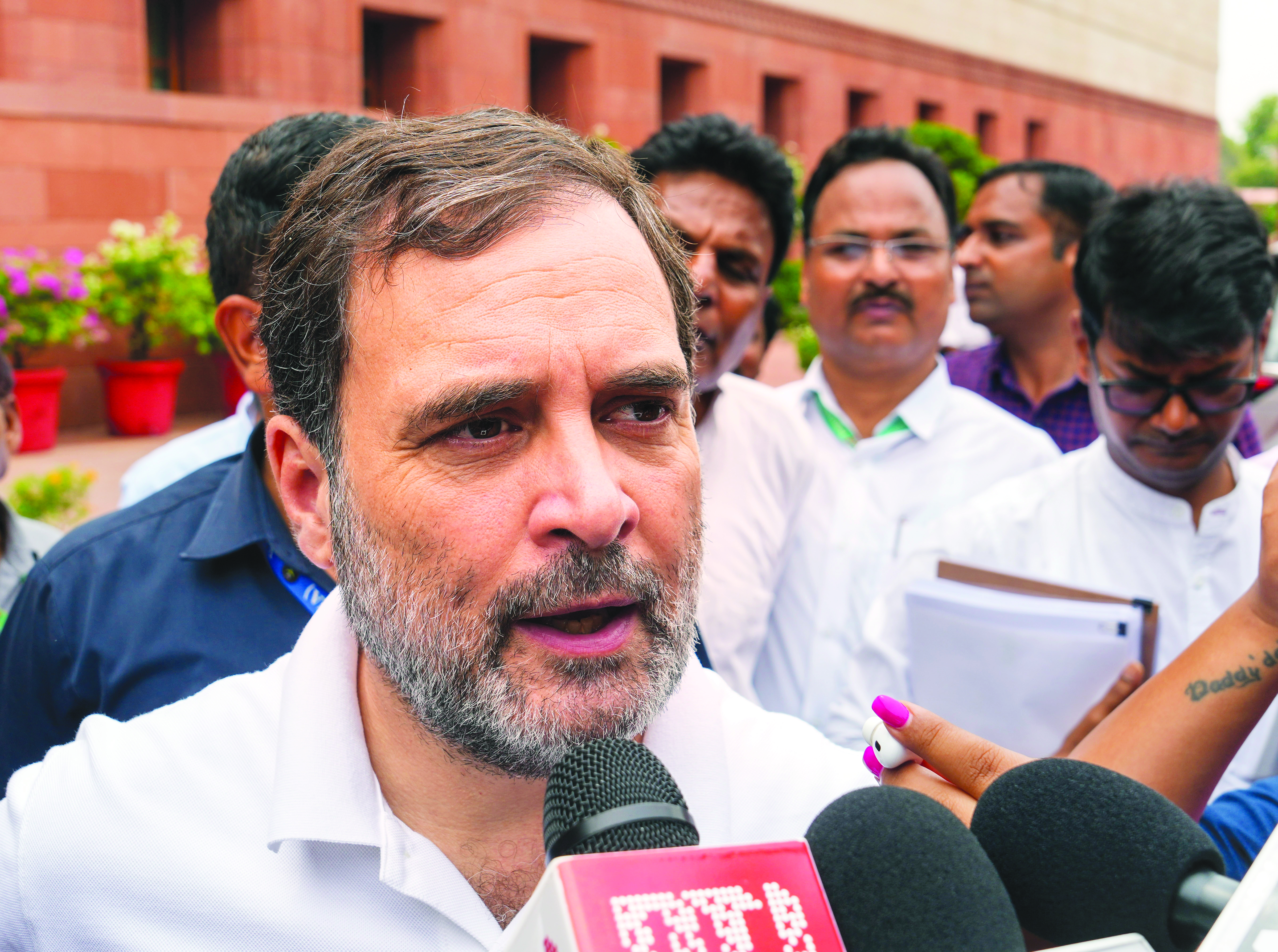 Rahul writes to LS Speaker against removal of his remarks from records
