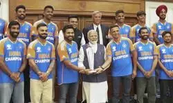 T20 world champions team India meets PM Modi amid celebratory return
