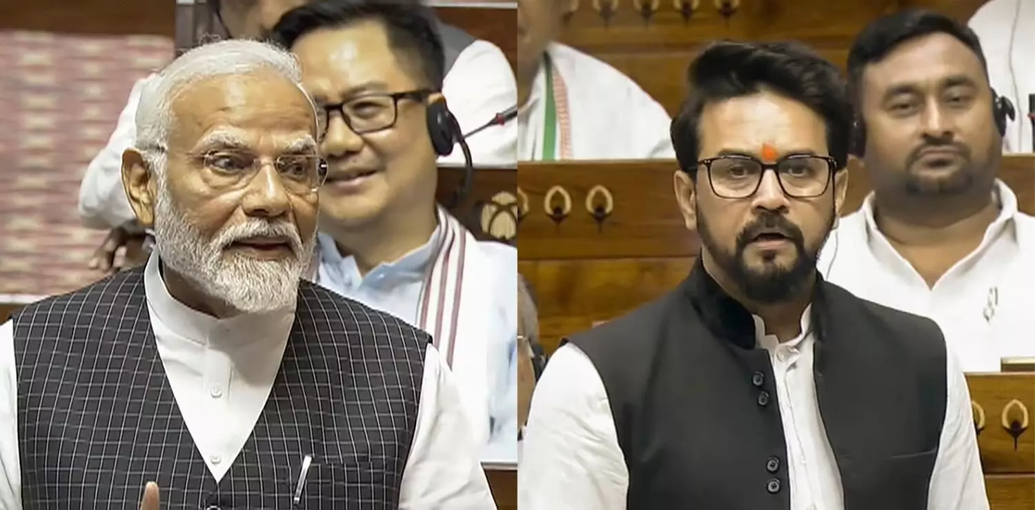 Cong MP writes to Speaker, seeks action over inaccurate, misleading statements by PM, Anurag Thakur in LS