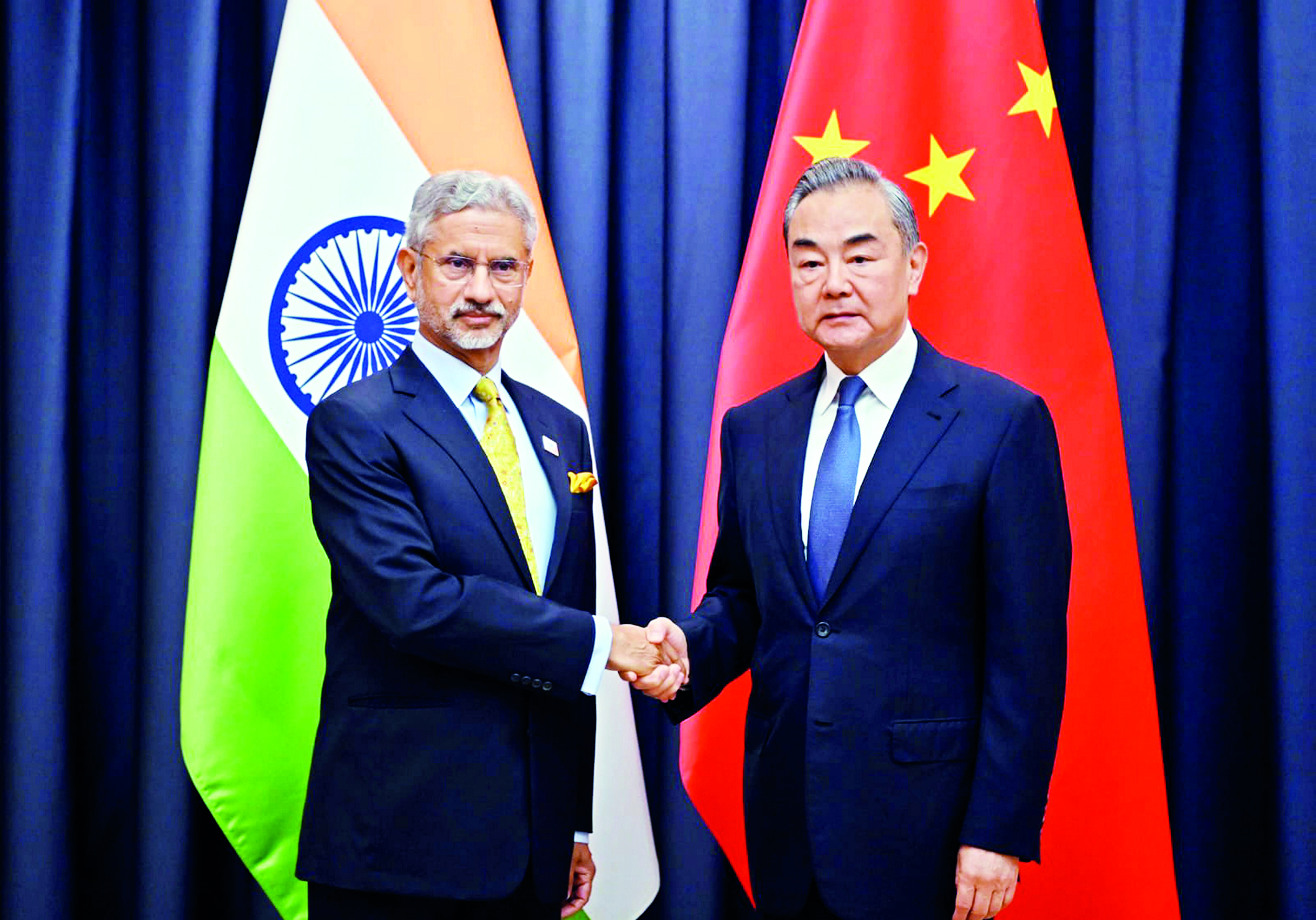 LAC must be respected: Jaishankar to his Chinese counterpart Wang Yi LAC must be respected: Jaishankar to his Chinese counterpart Wang Yi
