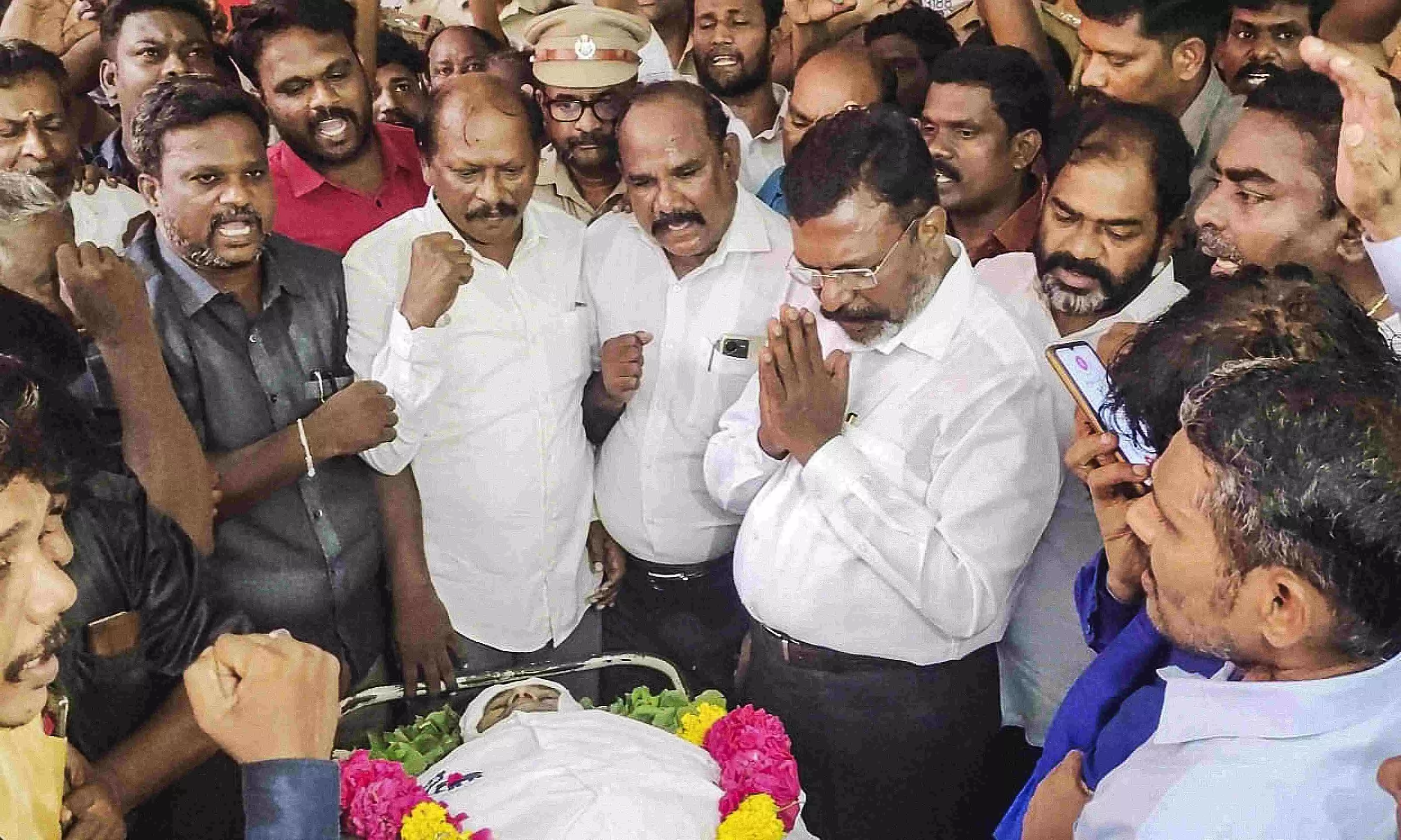 BSP leaders murder not political, eight suspects held over killing: Police BSP leaders murder not political, eight suspects held over killing: Police