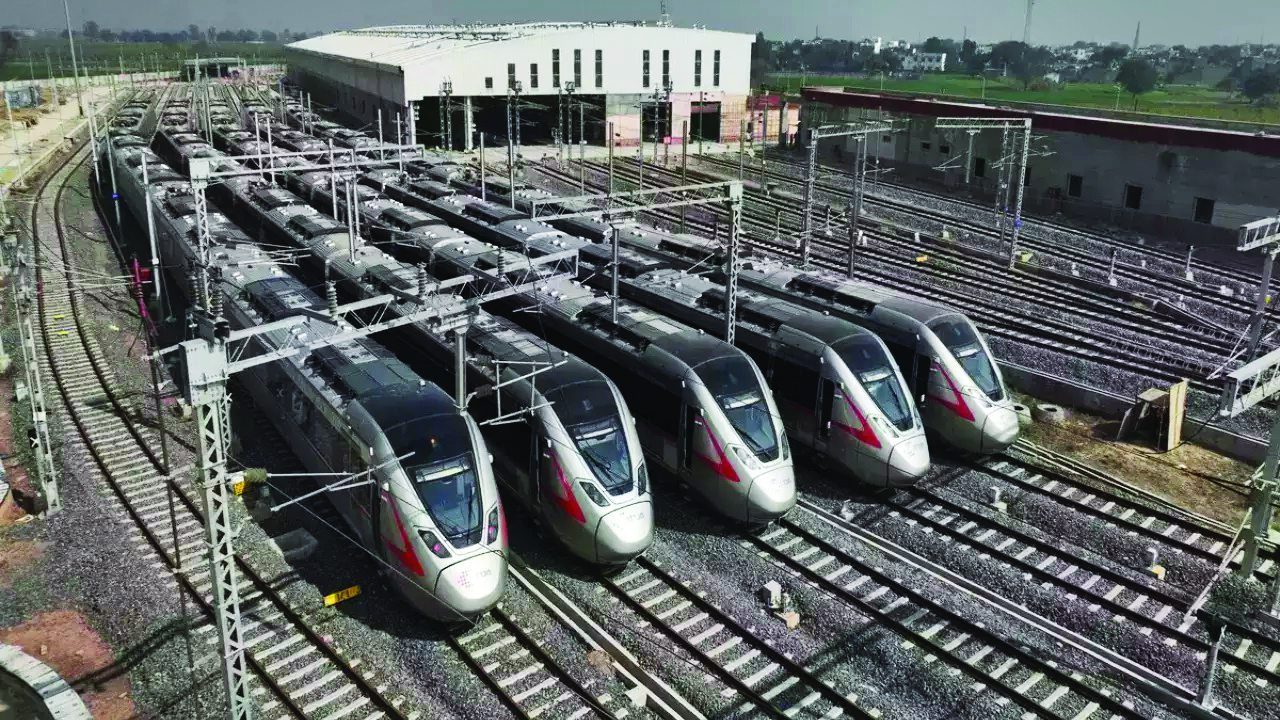 Construction of 3 bridges over Ghazipur drain, key part of Anand Vihar RRTS station, completed Construction of 3 bridges over Ghazipur drain, key part of Anand Vihar RRTS station, completed