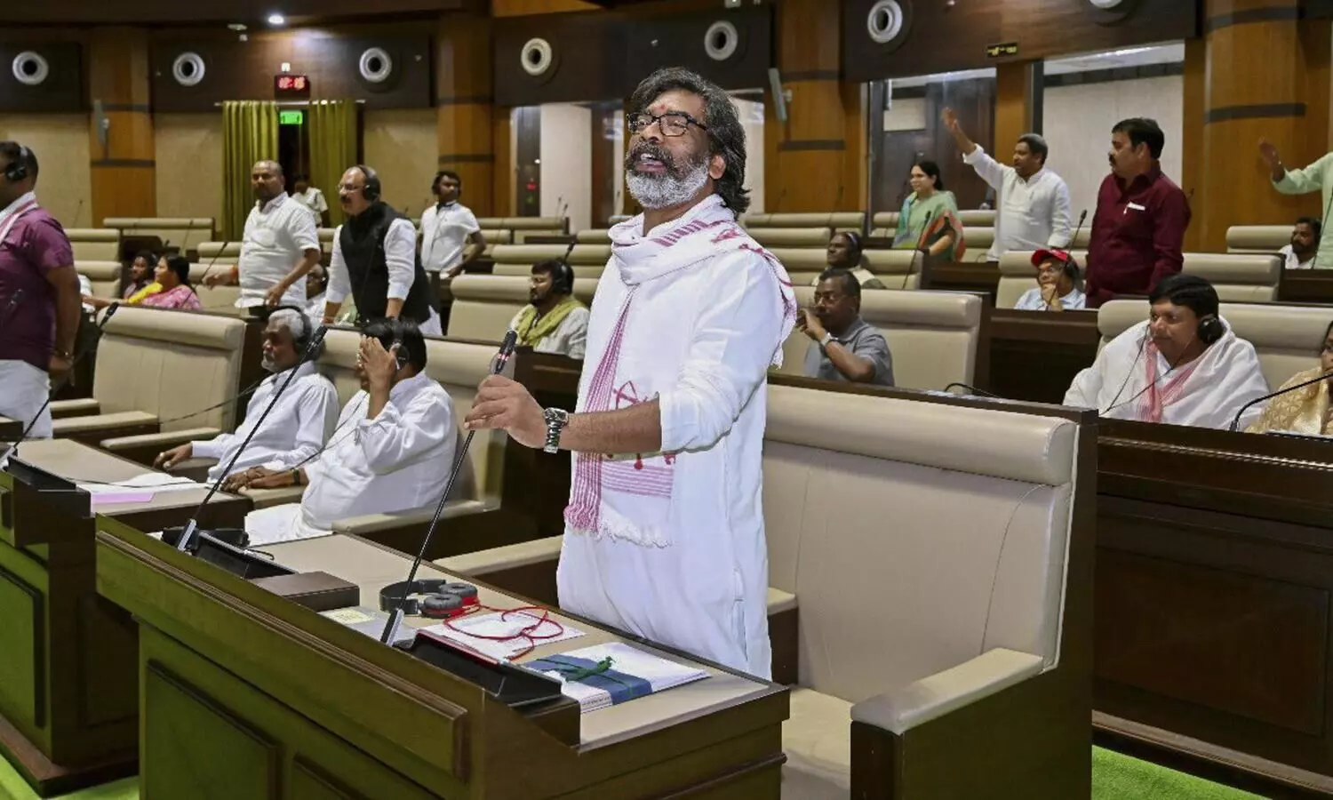 Ex-Jharkhand CM Champai Soren, 10 others take oath as ministers in Hemant Soren govt