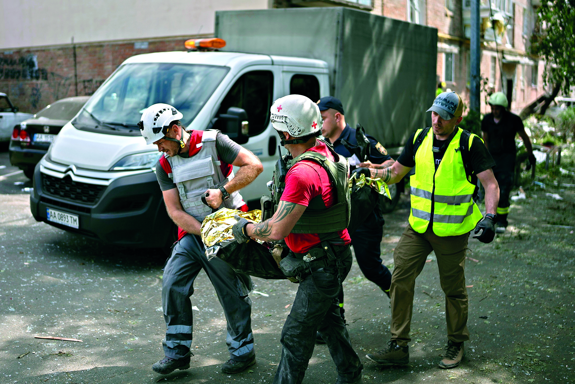 Russian missile strike kills 31 in Ukraine, hits Kyiv children’s hospital