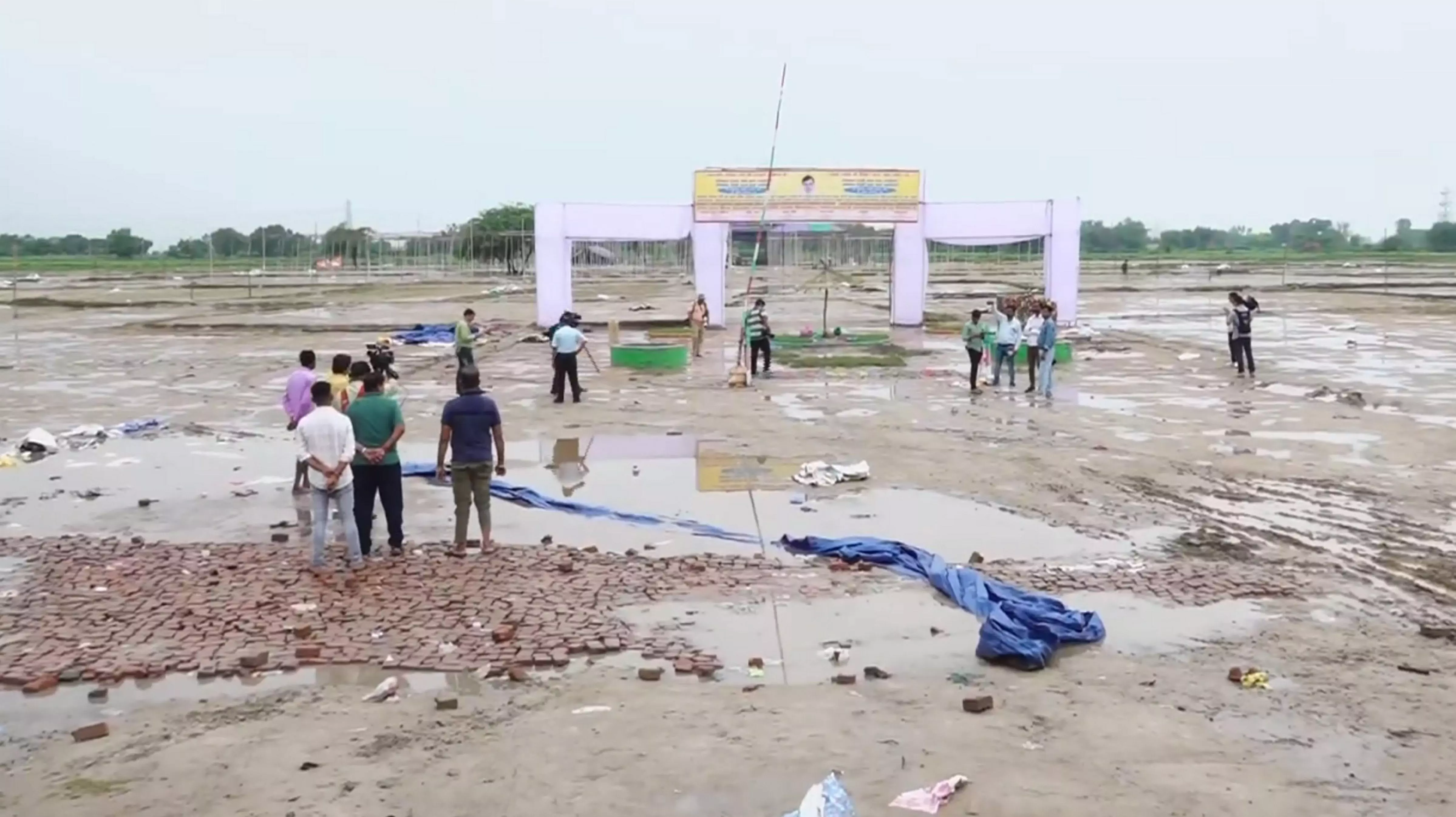 Cannot rule out conspiracy behind Hathras stampede: SIT report; 6 officials suspended Cannot rule out conspiracy behind Hathras stampede: SIT report; 6 officials suspended