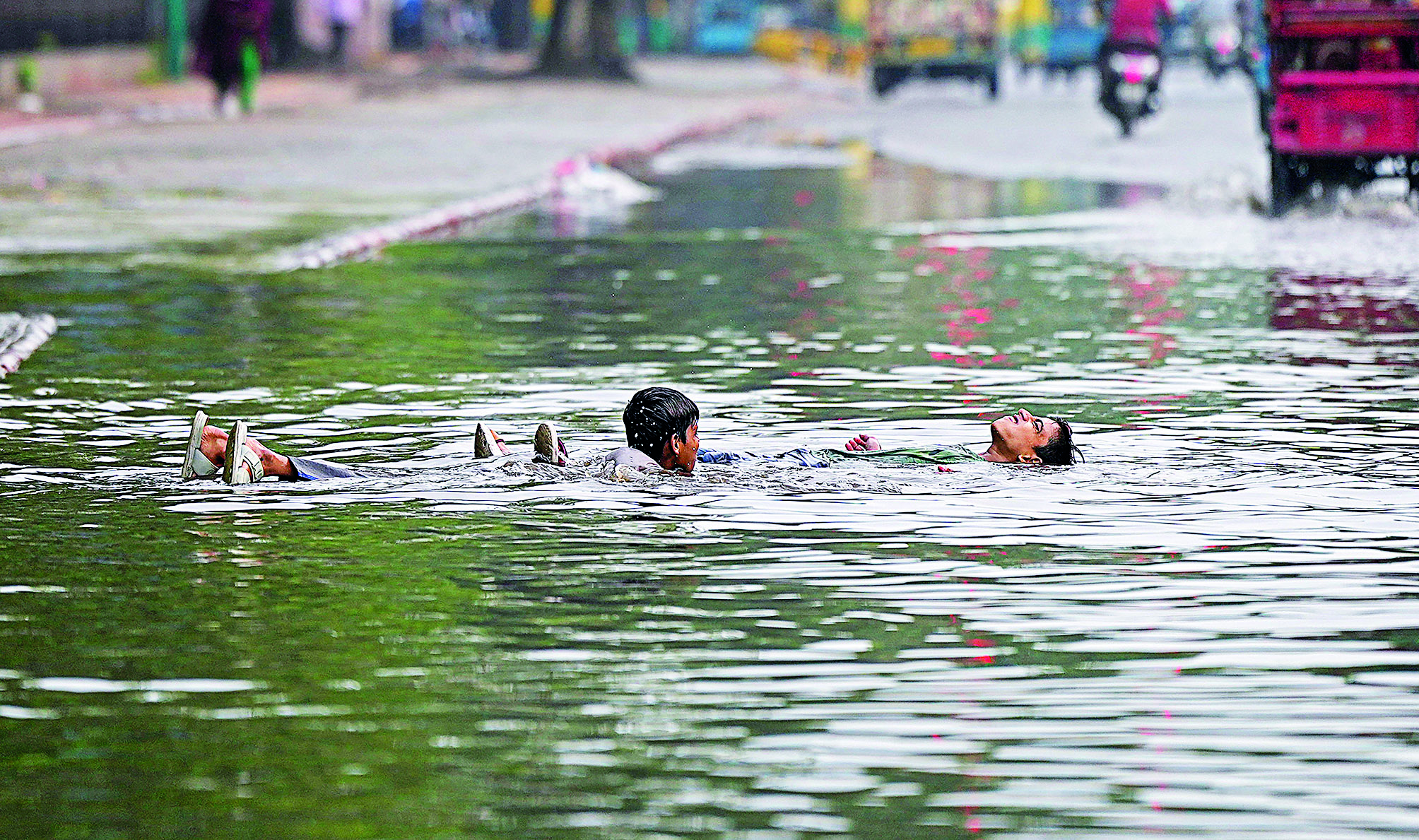 Sudden downpour sweeps parts of Delhi