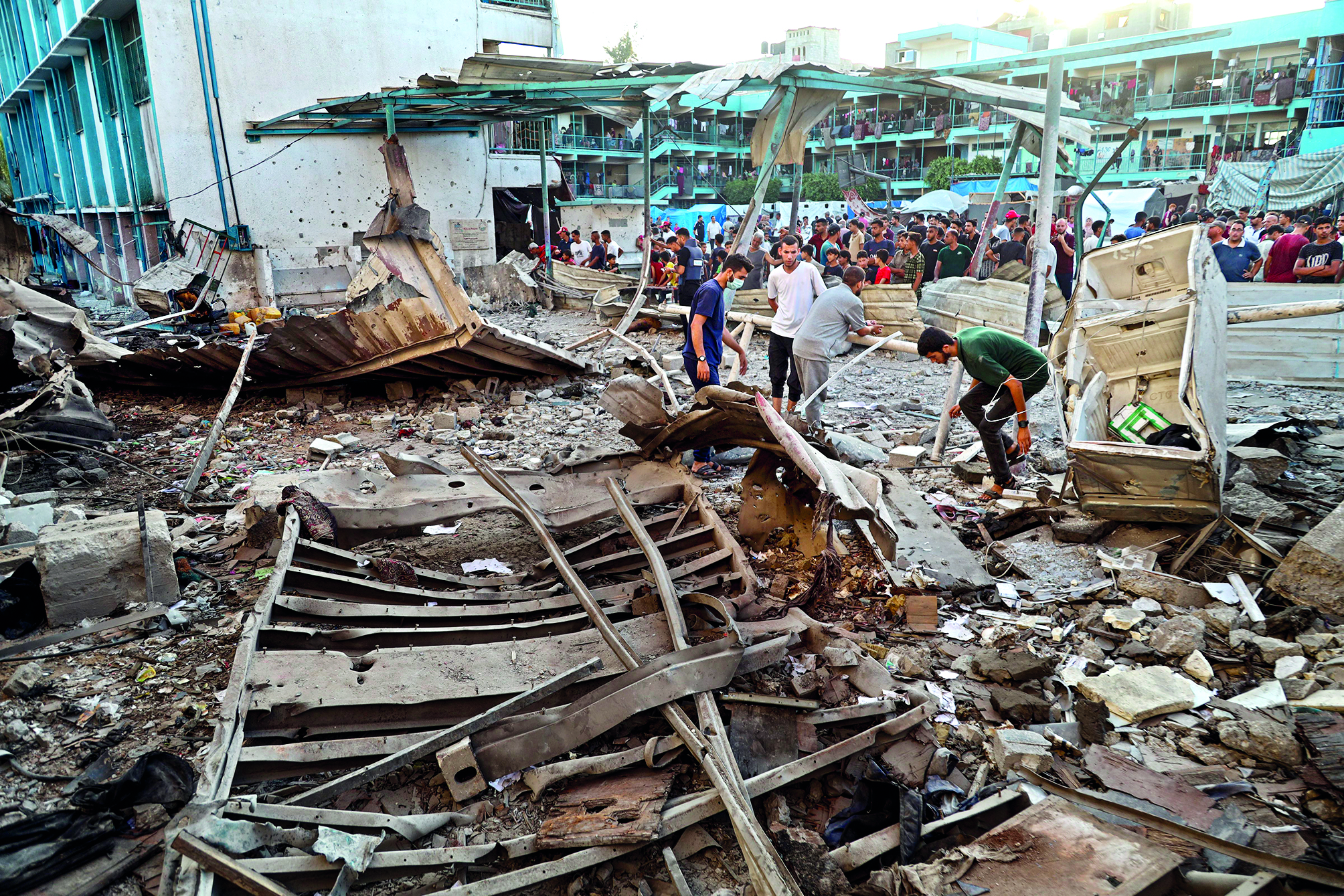 Israeli strike in Gaza City kill 20 Palestinians amid ceasefire push