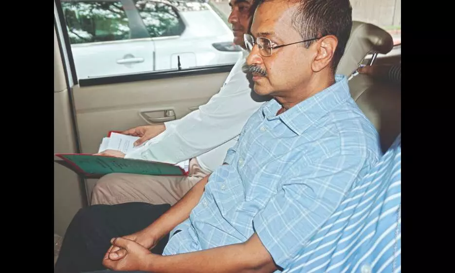 Kejriwal to HC: Victim of witch-hunt, falsely implicated in motivated case Kejriwal to HC: Victim of witch-hunt, falsely implicated in motivated case