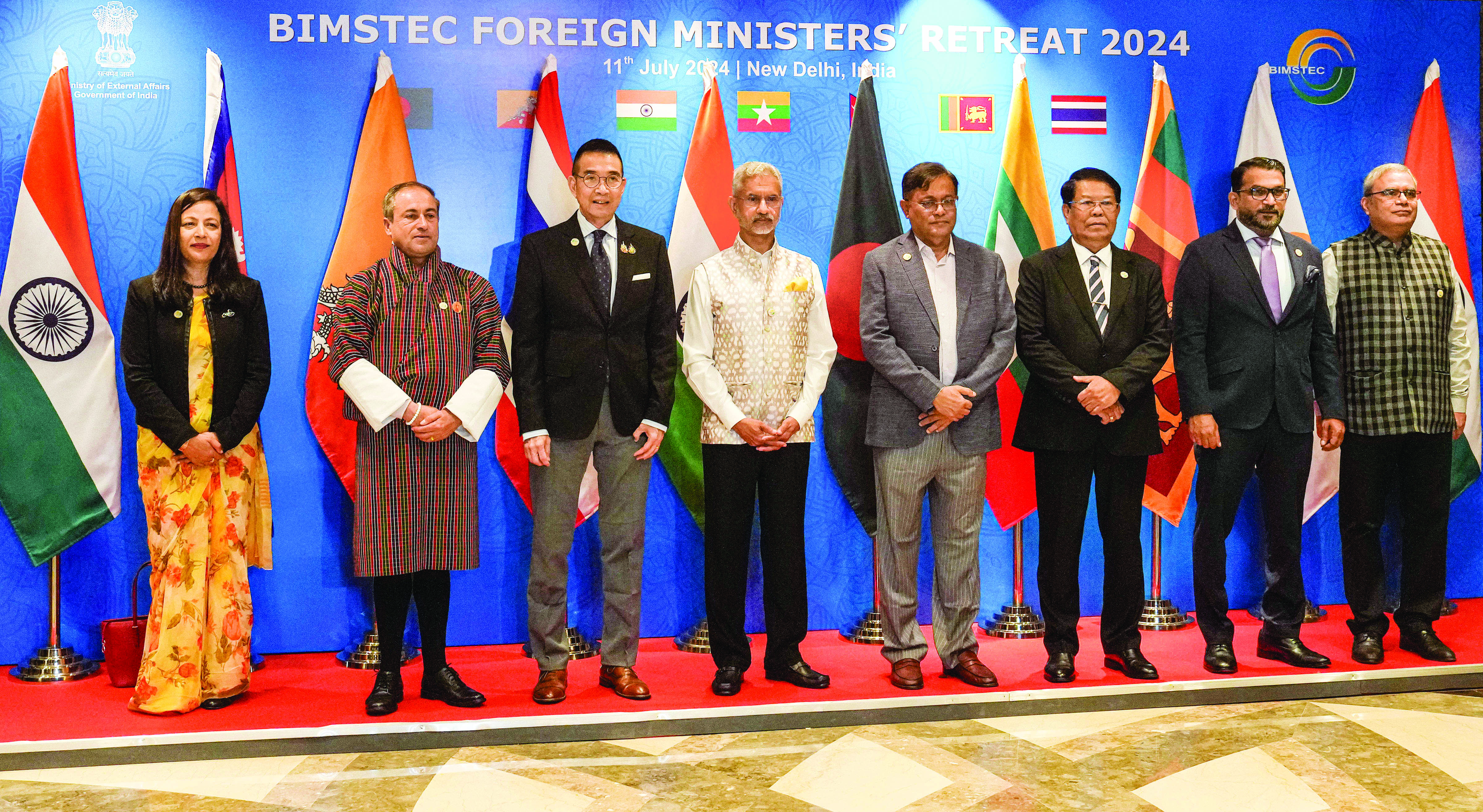 Jaishankar holds bilateral talks with Bhutan, Bangladesh counterparts