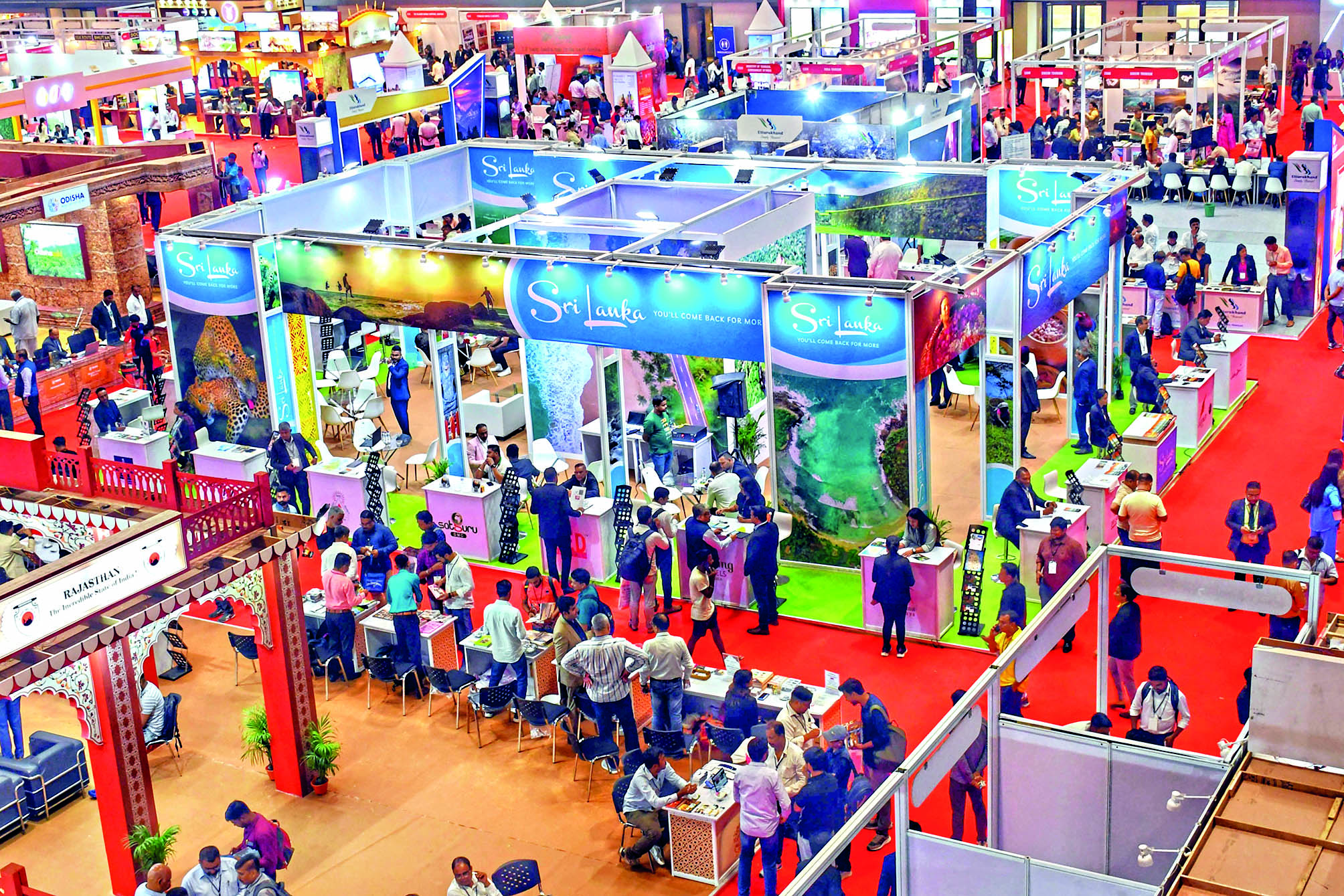 Tourism fair begins, shows exhibitors from 10 countries & 26 Indian states Tourism fair begins, shows exhibitors from 10 countries & 26 Indian states