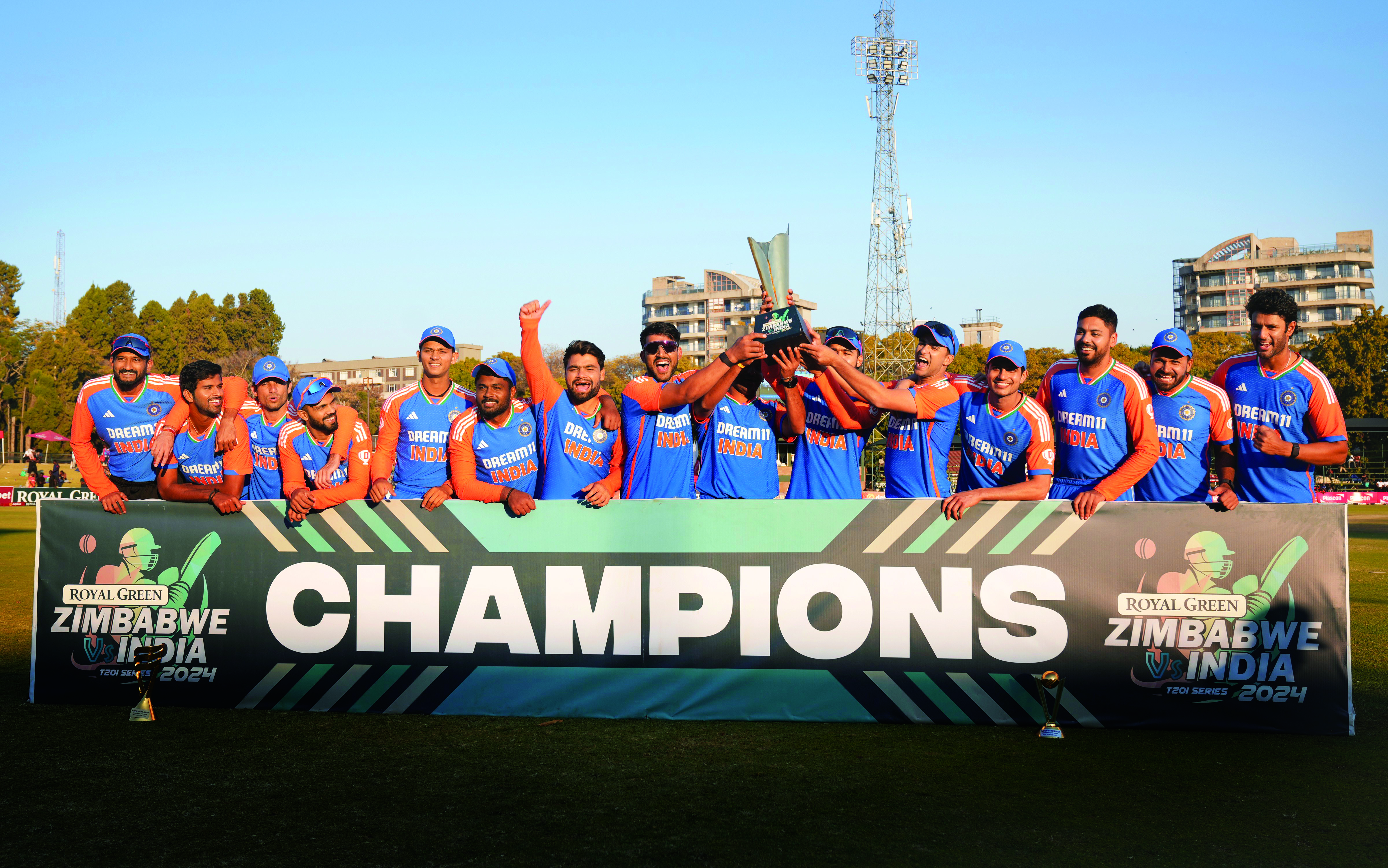 Samson, Mukesh fire India to 42-run win over Zimbabwe in 5th T20I, bag series 4-1