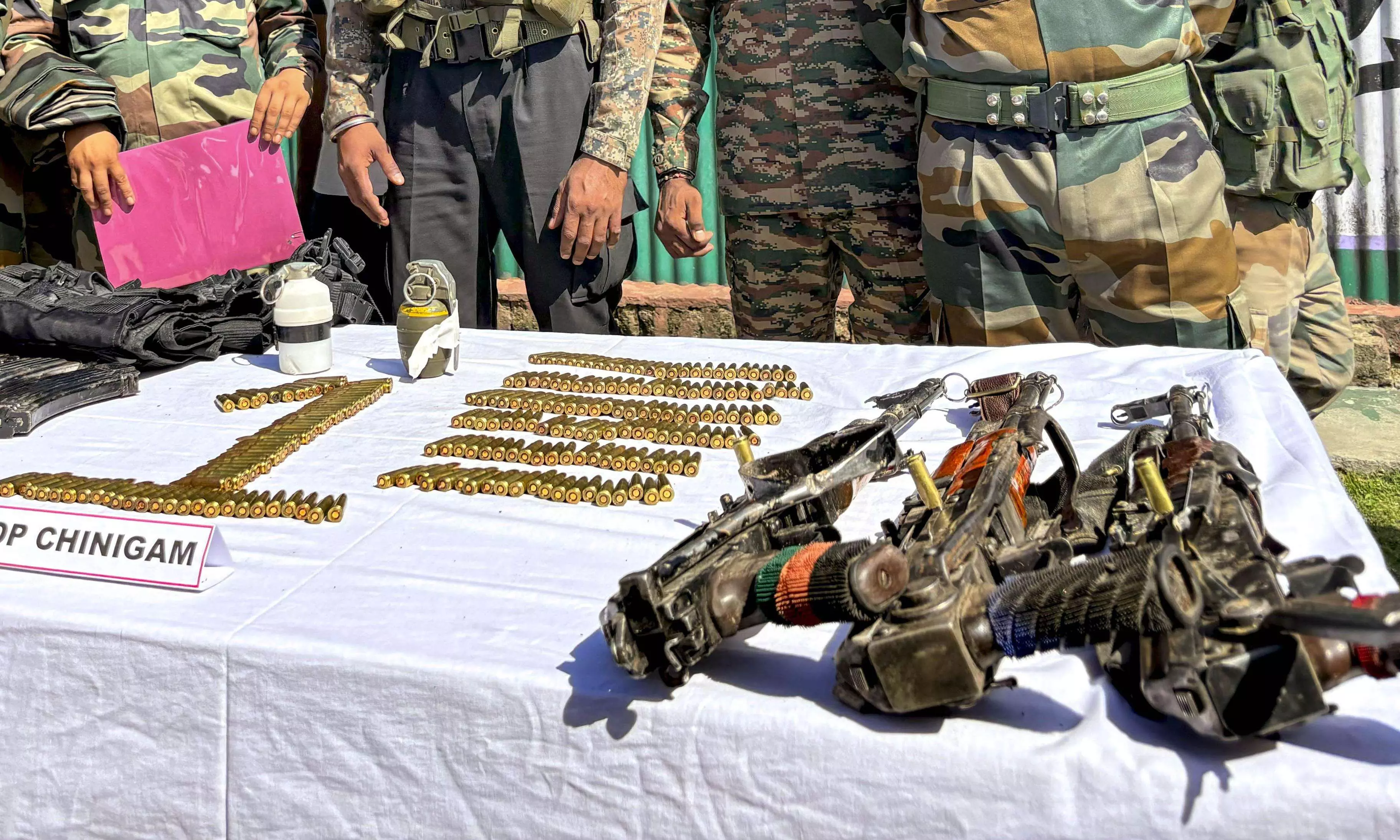 Manipur police seize arms, ammunition