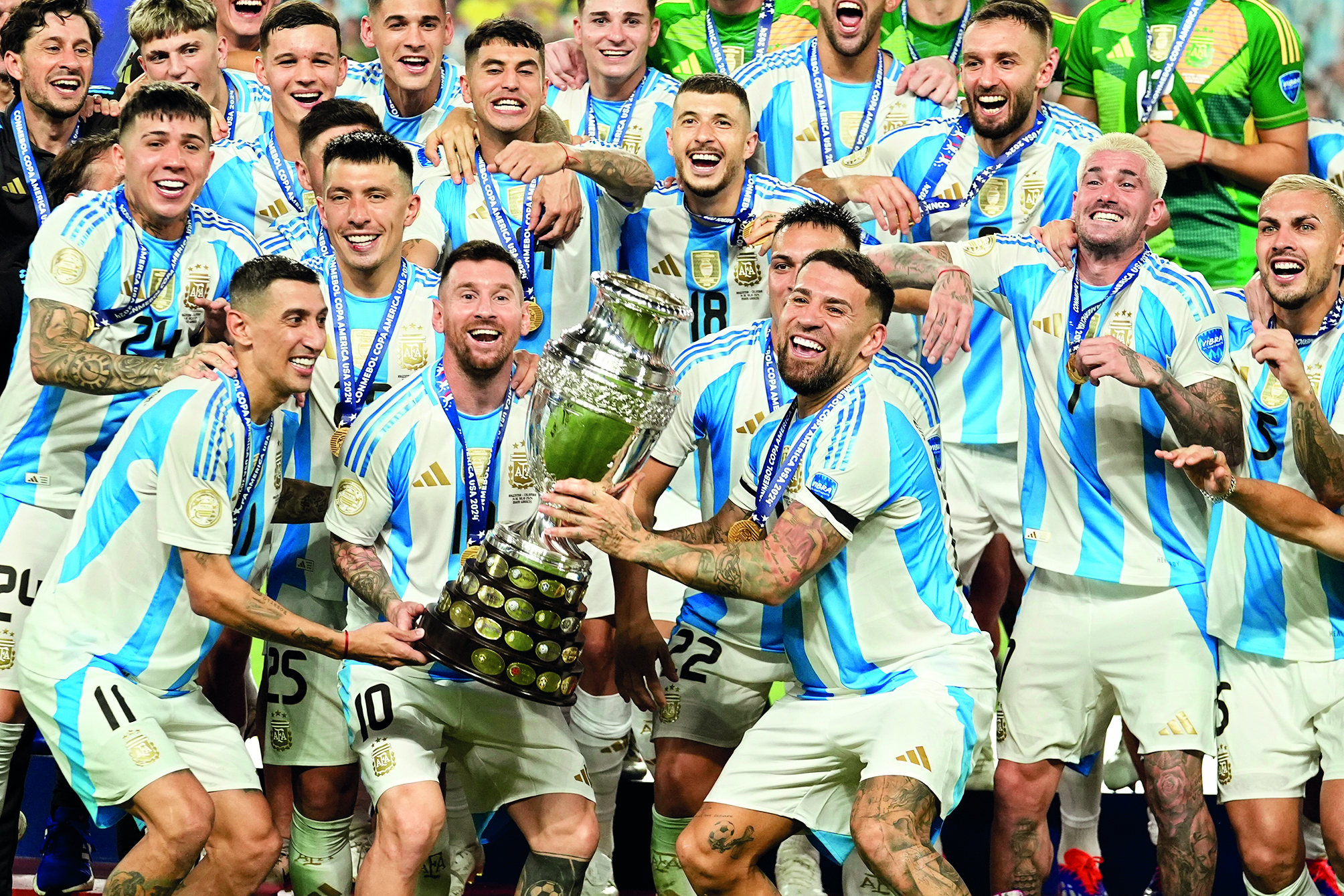 Argentina win record 16th Copa America title, beat Colombia 1-0