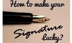 Role of signature in numerology