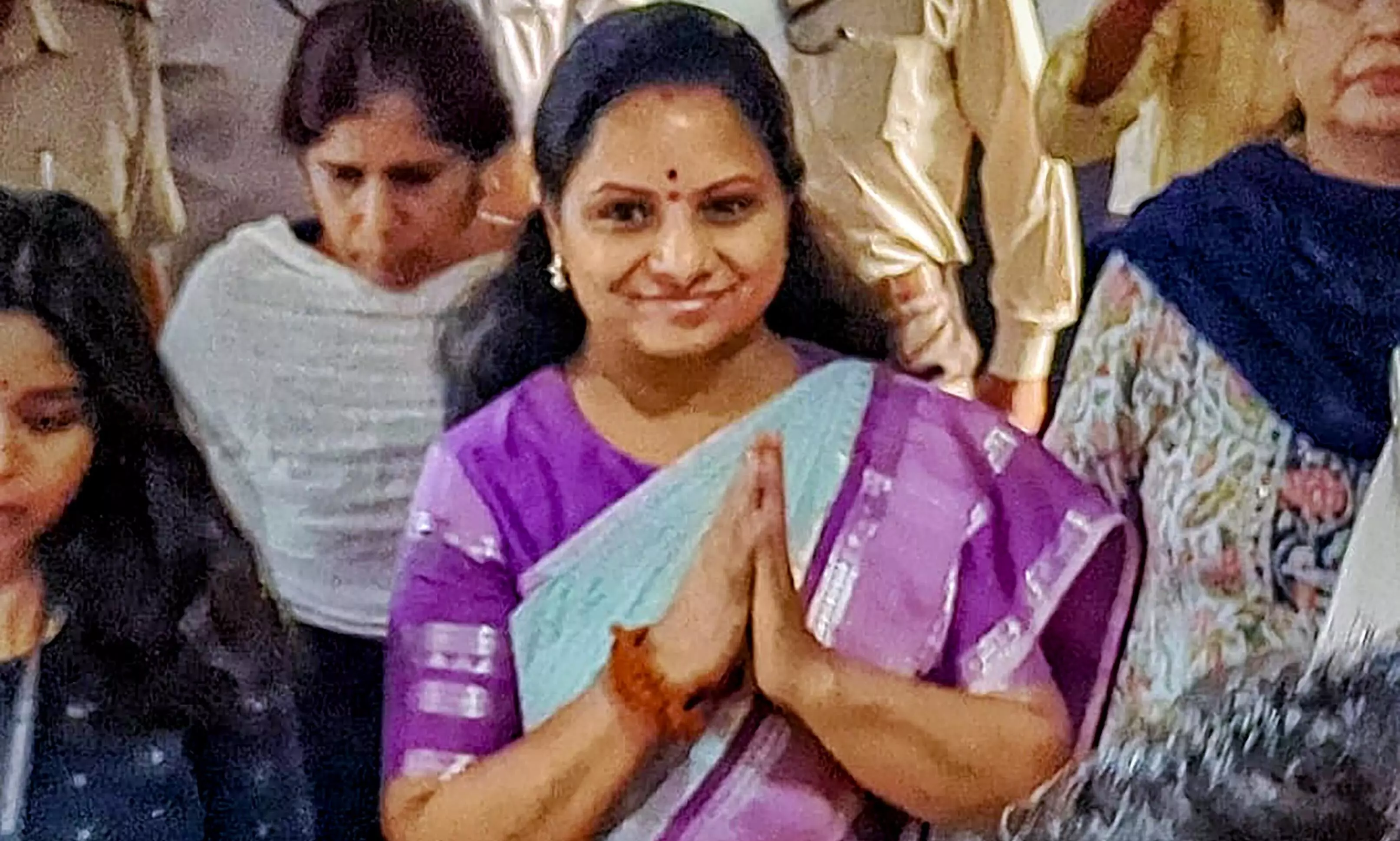 Jailed BRS leader K Kavitha taken to DDU Hospital Jailed BRS leader K Kavitha taken to DDU Hospital